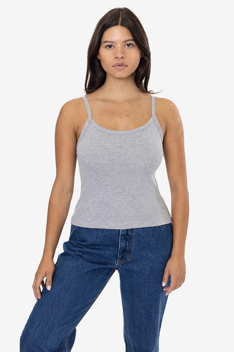 Baby Rib Spaghetti Tank Top