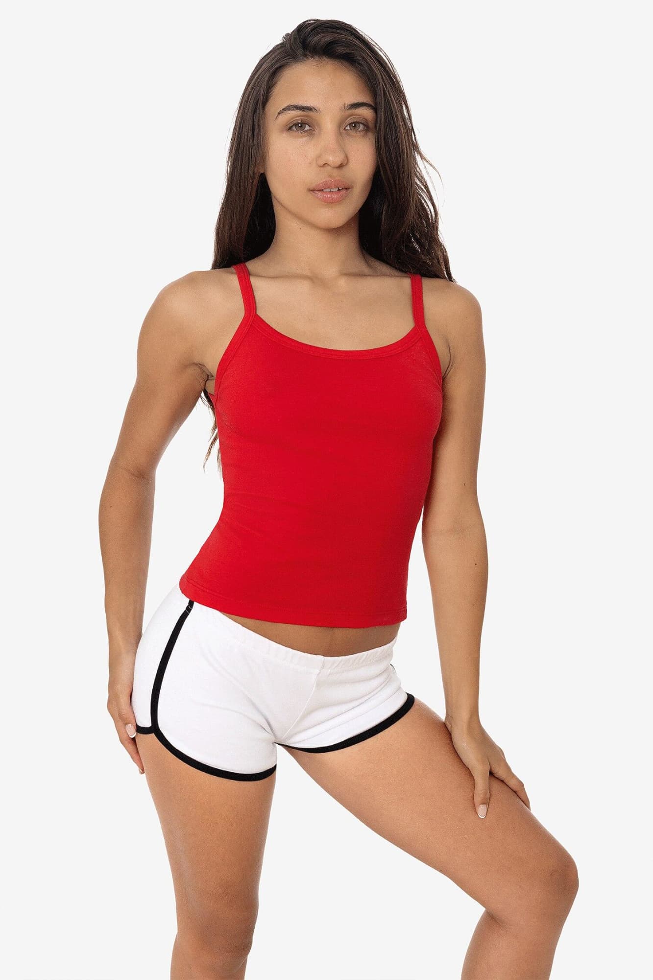 Baby Rib Spaghetti Tank Top