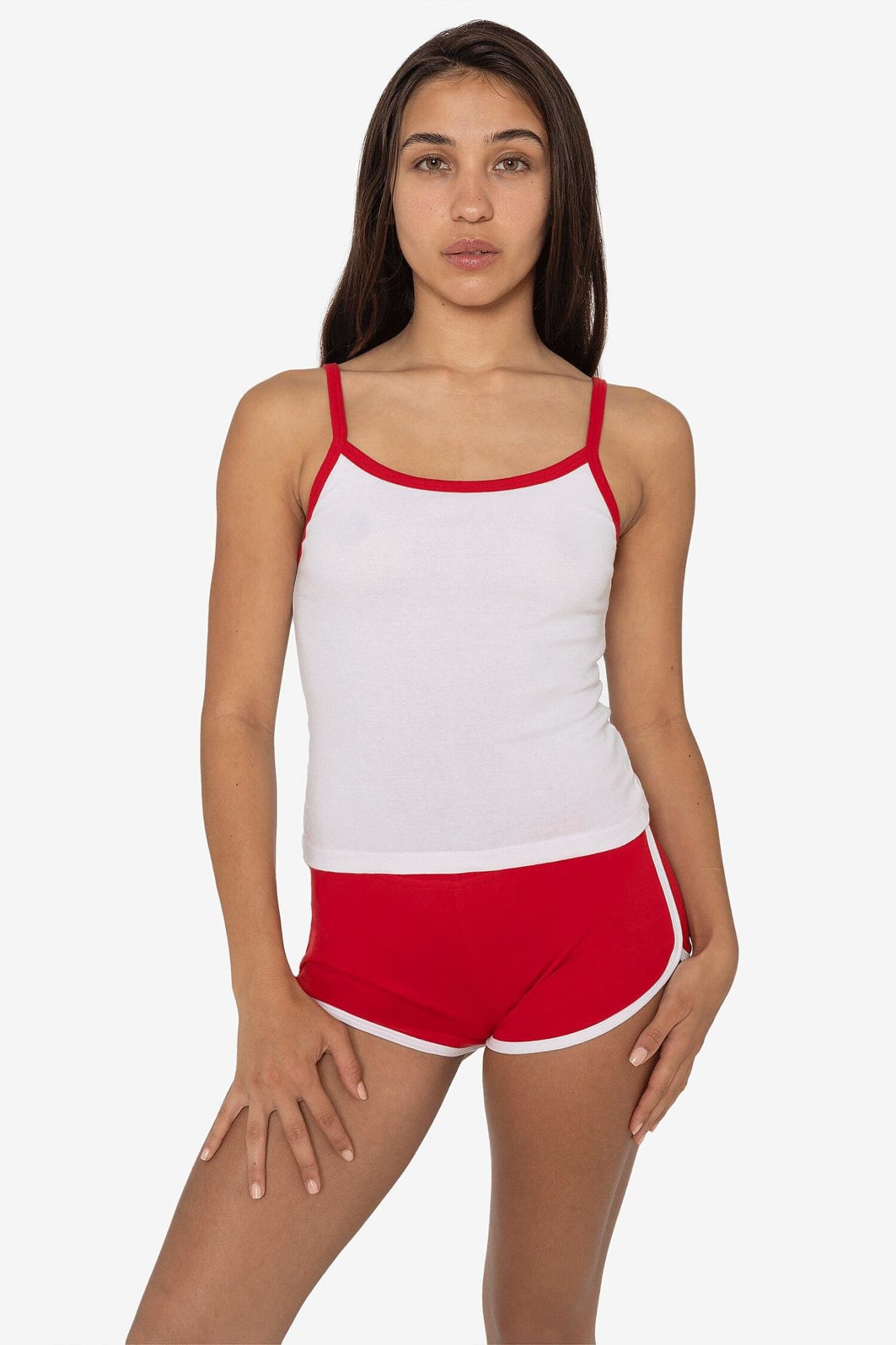 Baby Rib Spaghetti Tank Top