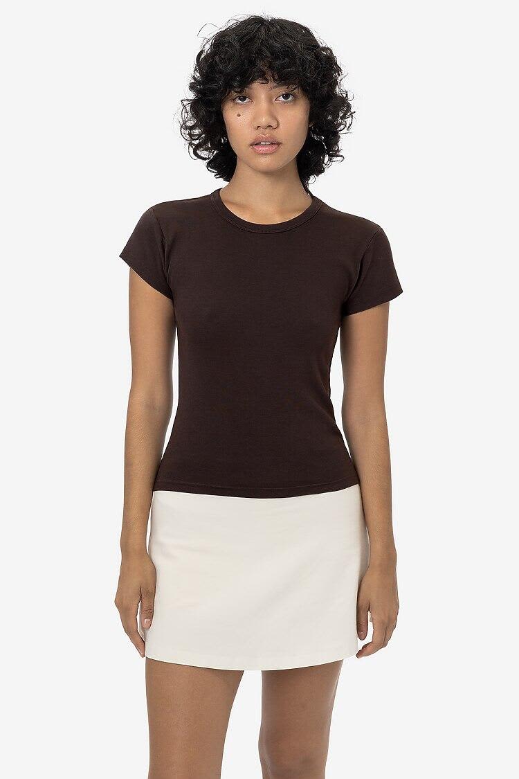 Cap Sleeve Garment Dye Baby Tee
