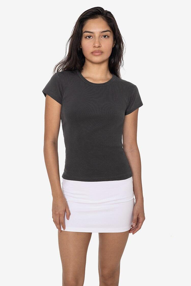 Cap Sleeve Garment Dye Baby Tee