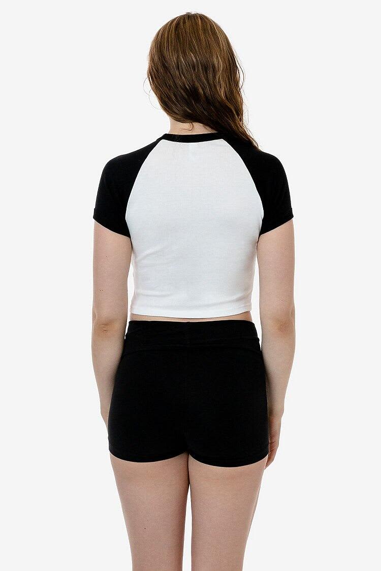 Short Sleeve Baby Rib Raglan Tee