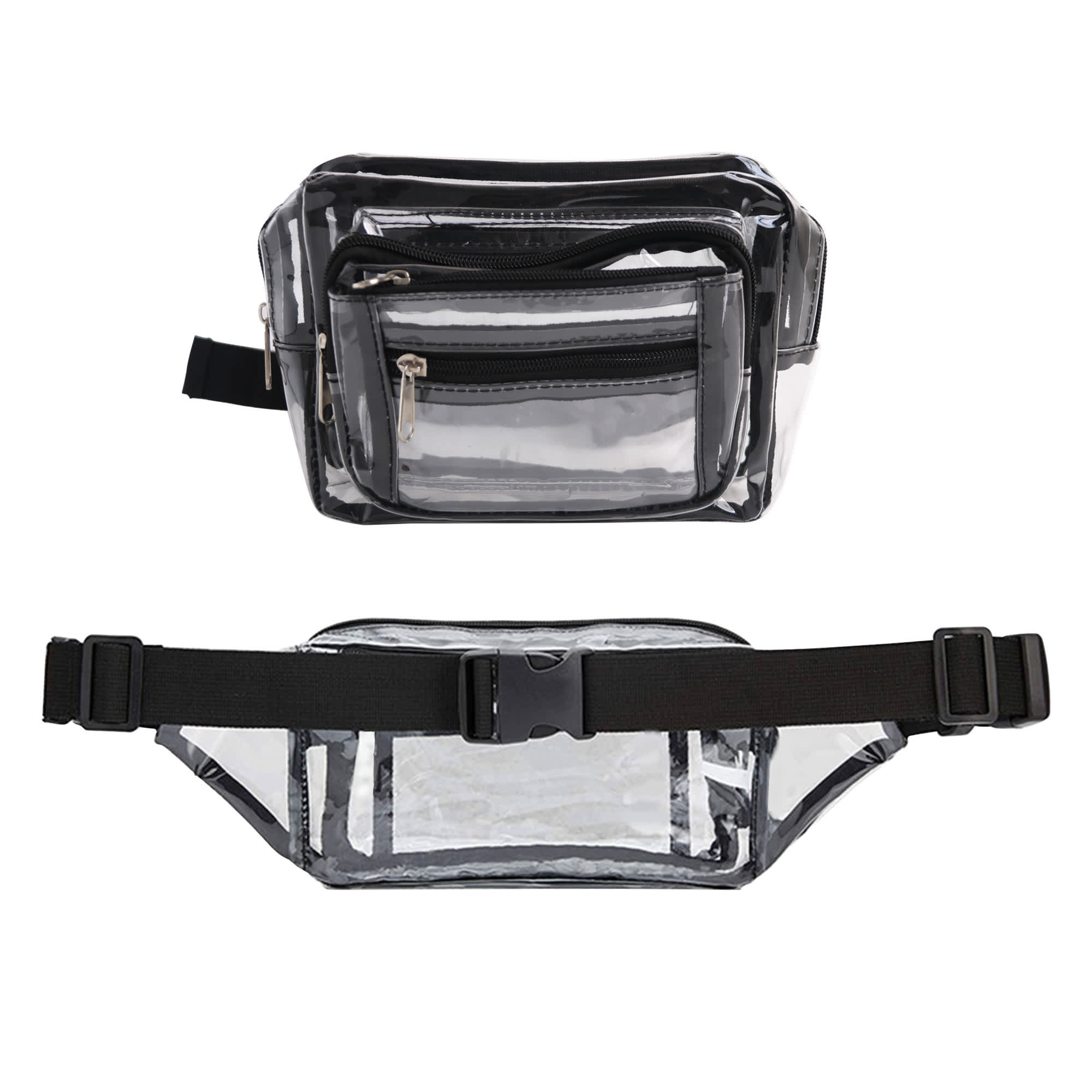 Multi Layer Transparent Waist Bag