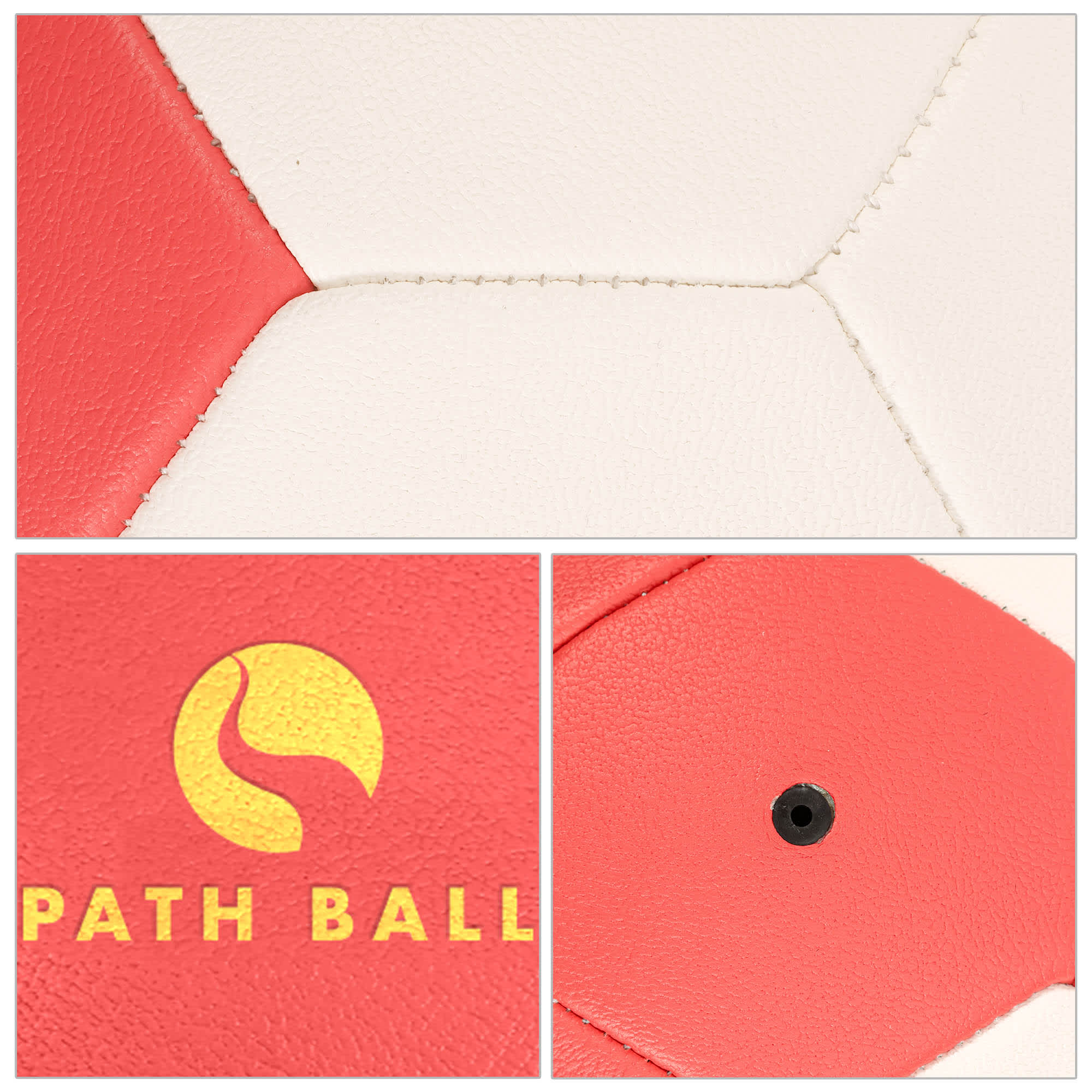 Machine-Stitched Microfiber PU Handball