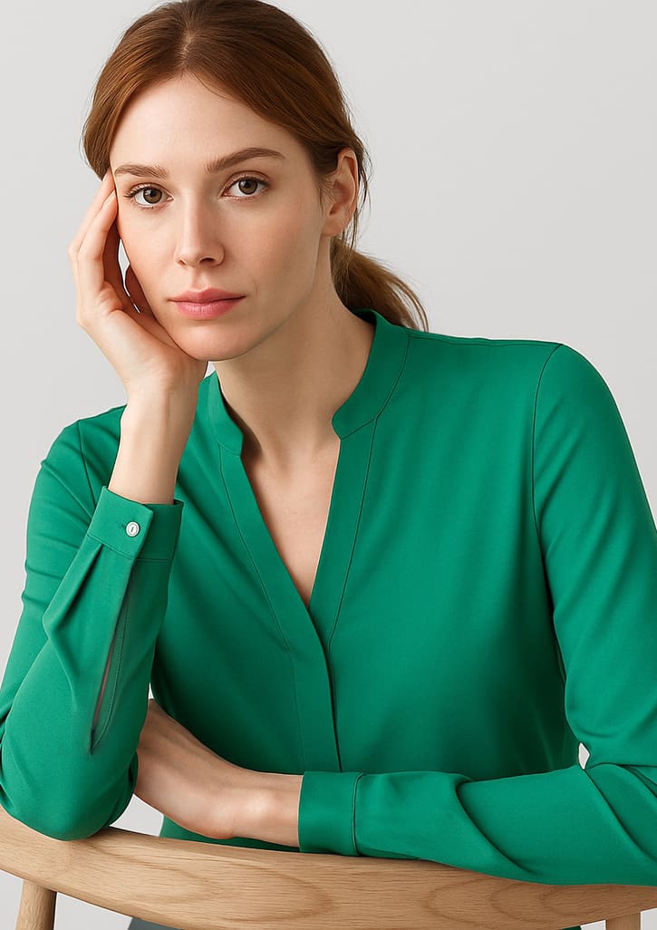 Womens Juliette Long Sleeve Blouse