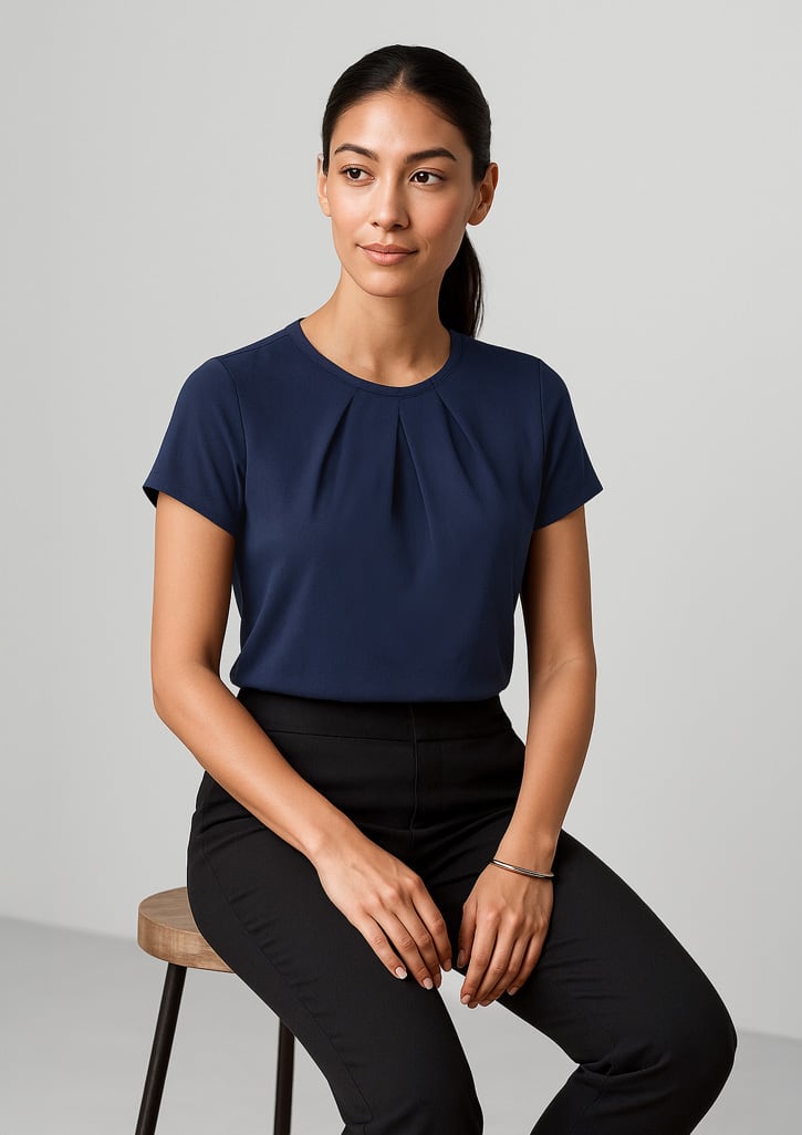 Womens Blaise Short Sleeve Top