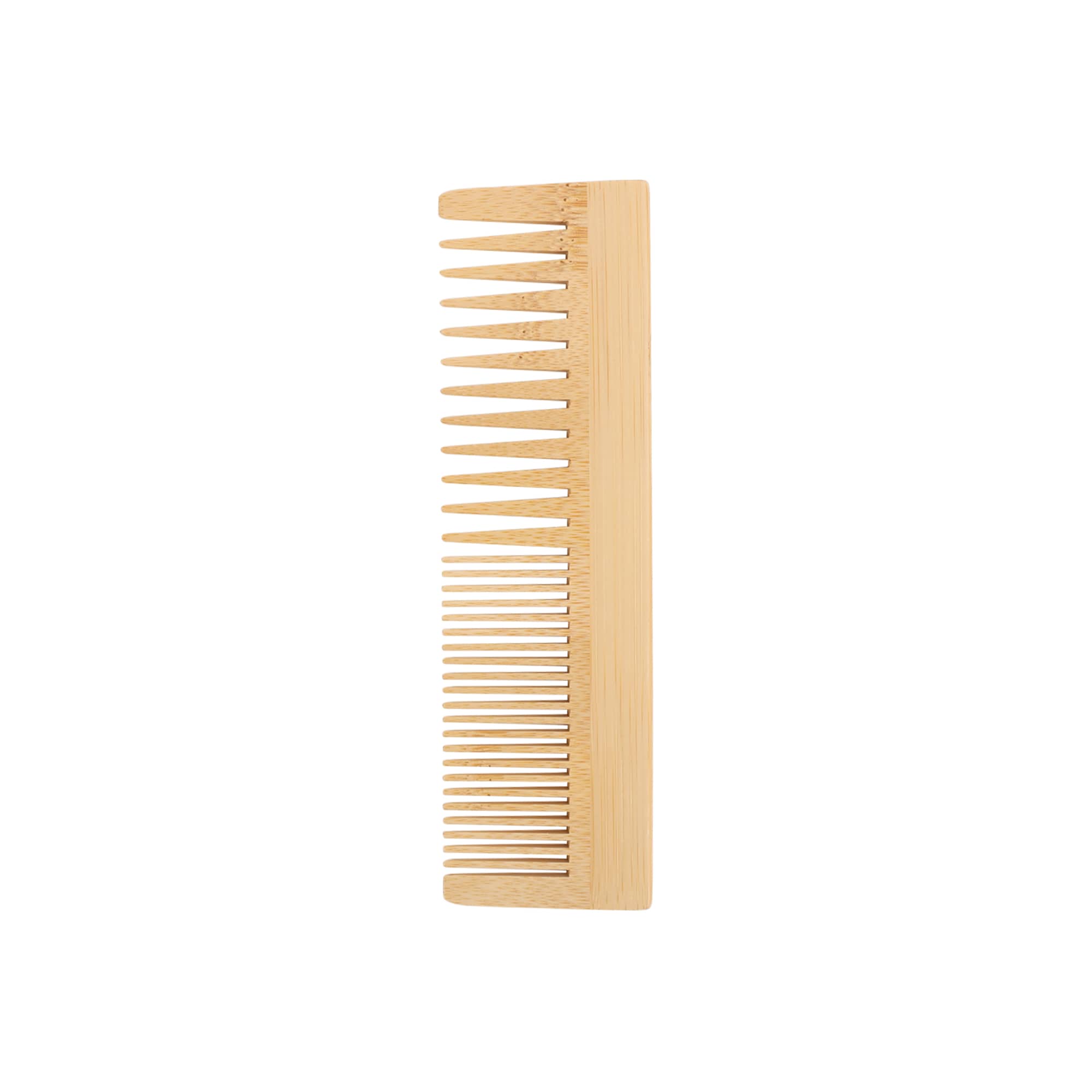 Blended-Tooth Bamboo Comb