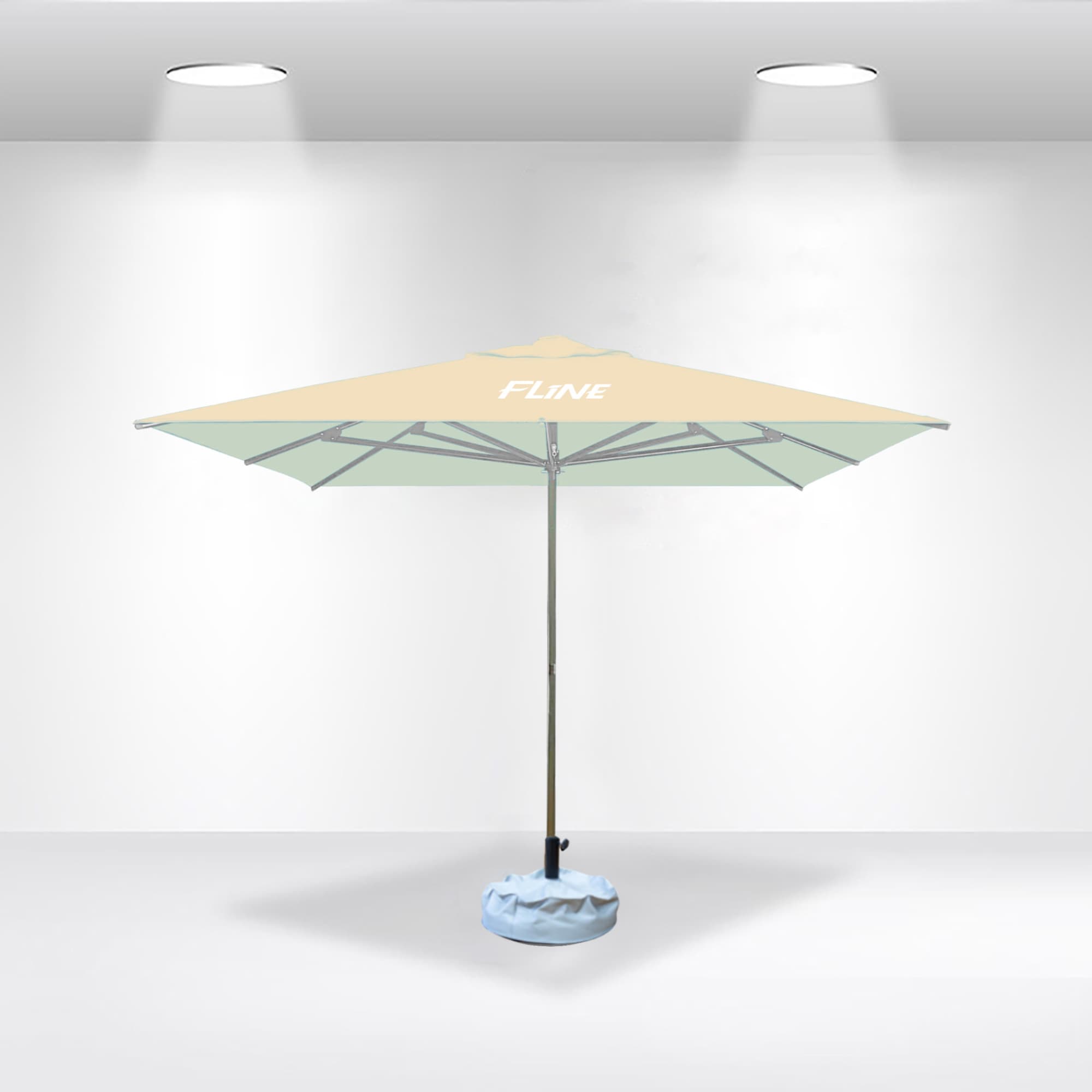 2x2m Square Stock Colour Commercial Market Umbrella