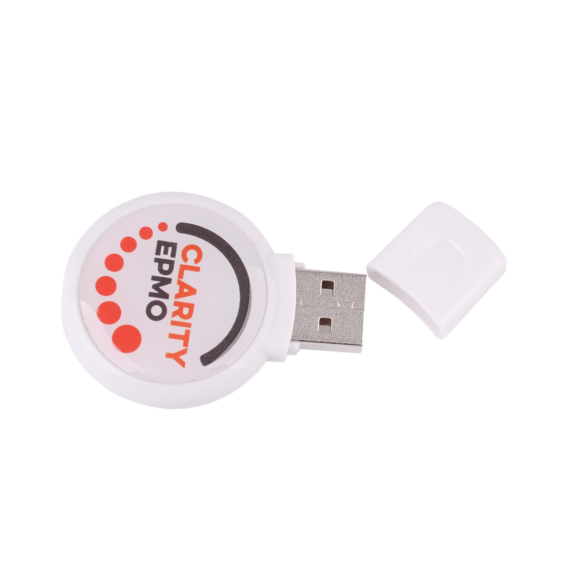 Round Domed Flash Drive