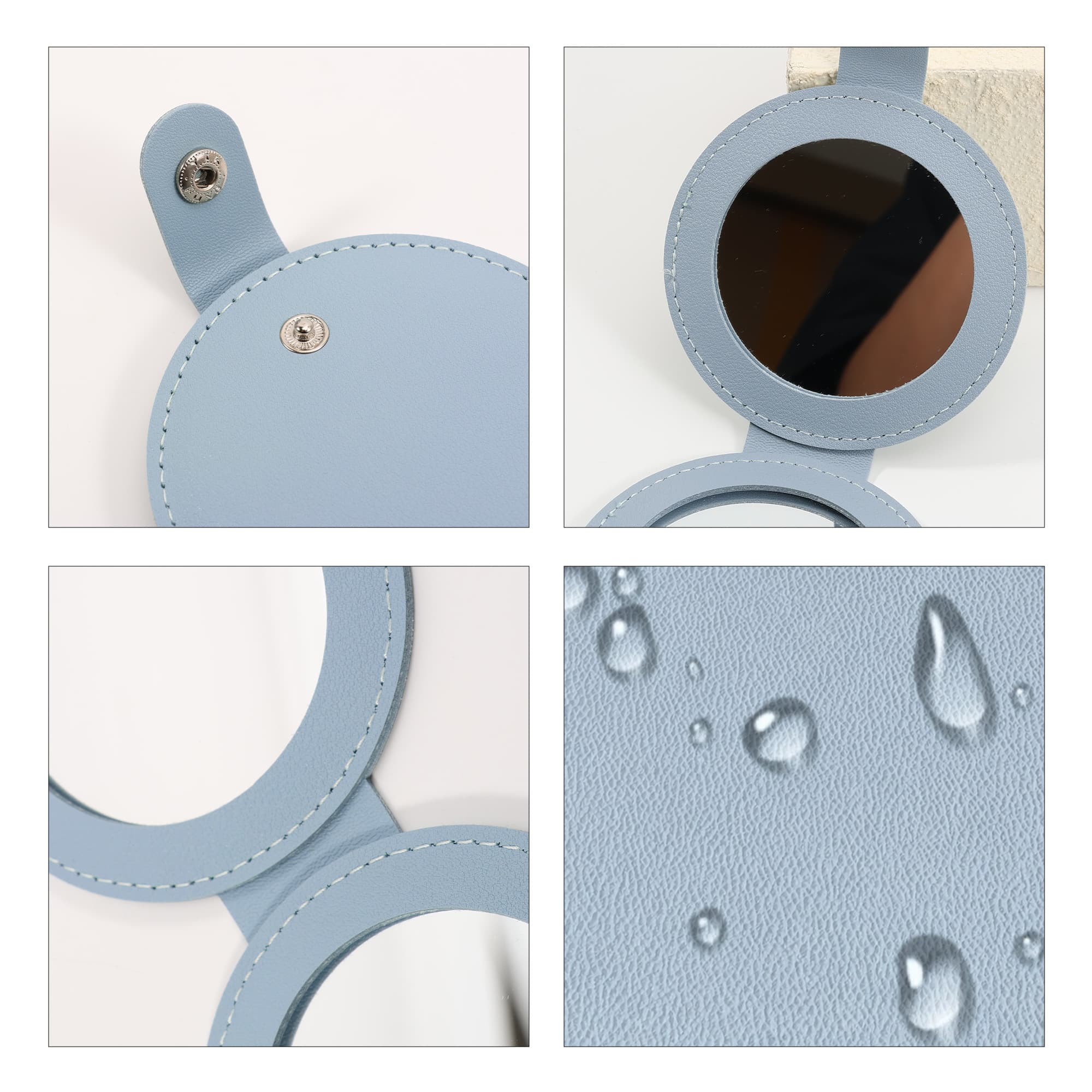 Round Folding Pocket Mirror