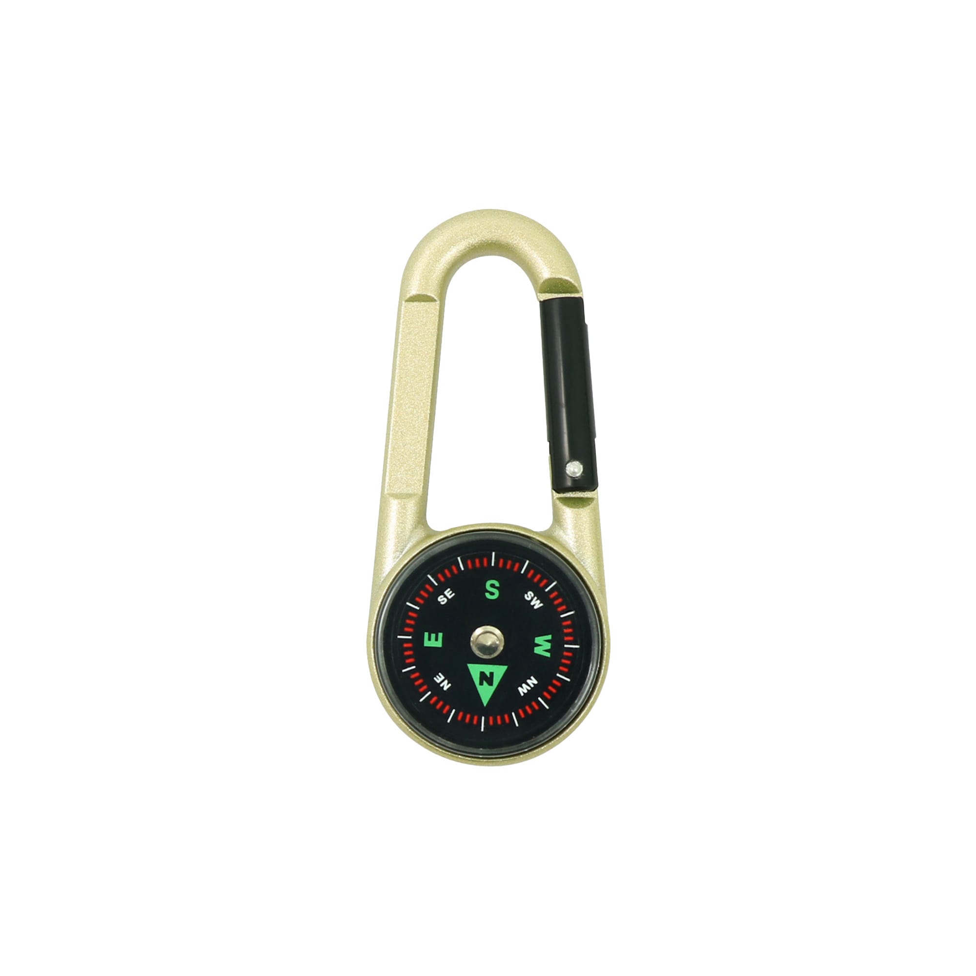Carabiner Compass Thermometer Hook