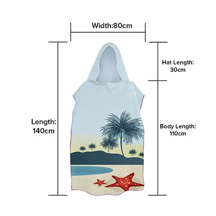 Sublimation Hooded Towels