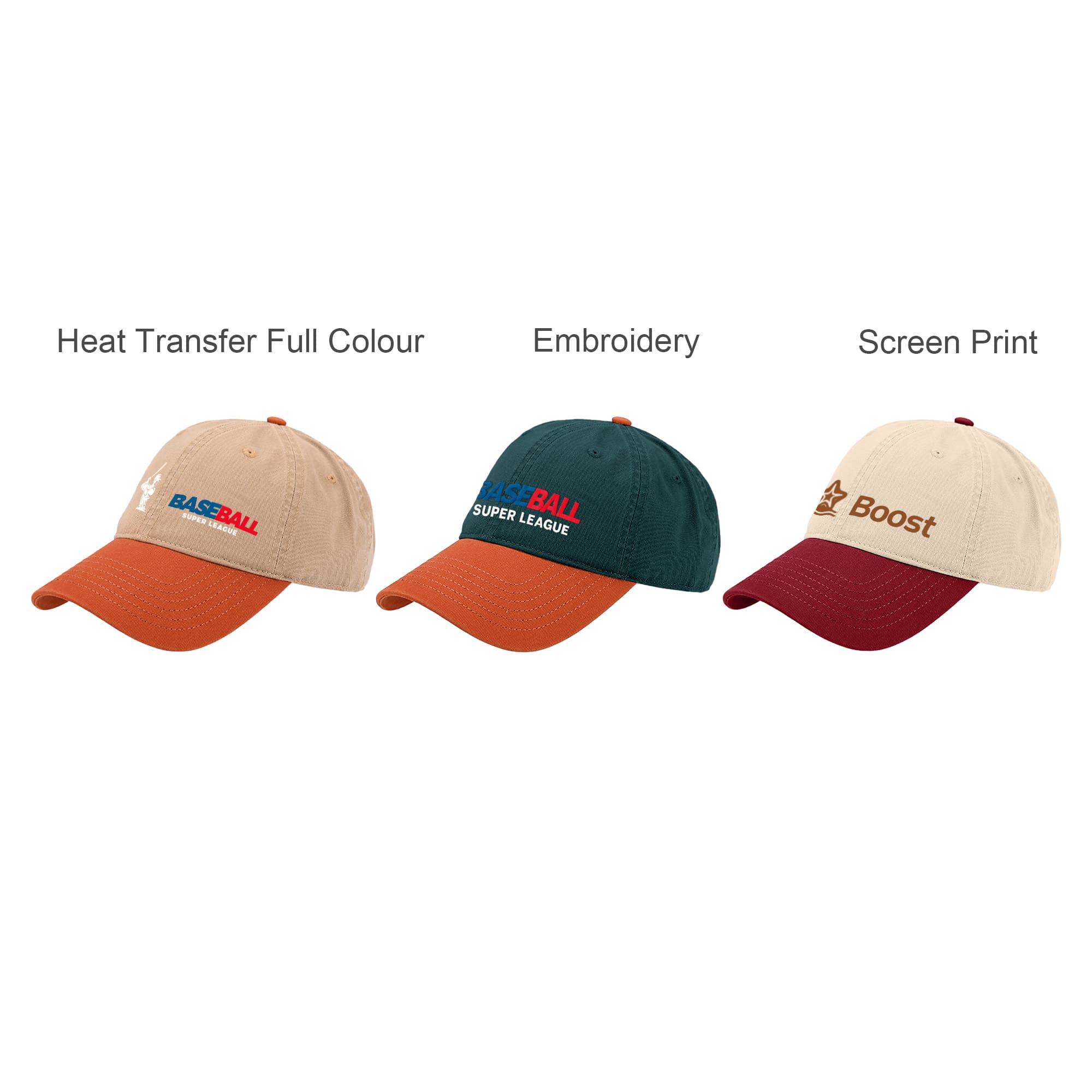 6 Panel Solid Color Fashion Cap