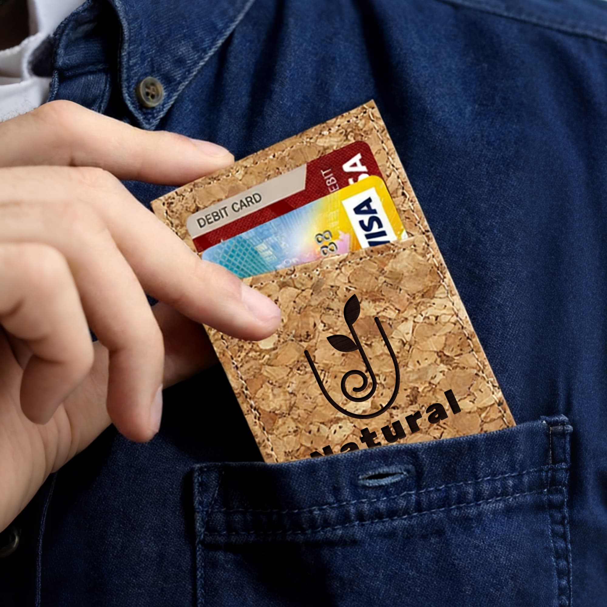Cork Card Wallet
