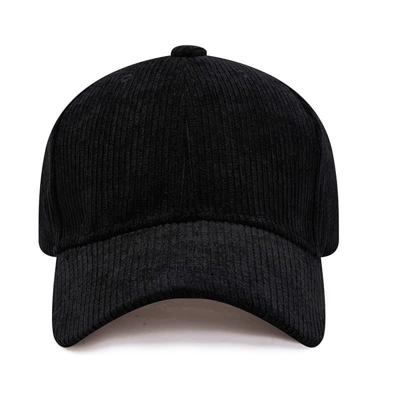 6 Panel Corduroy Baseball Cap