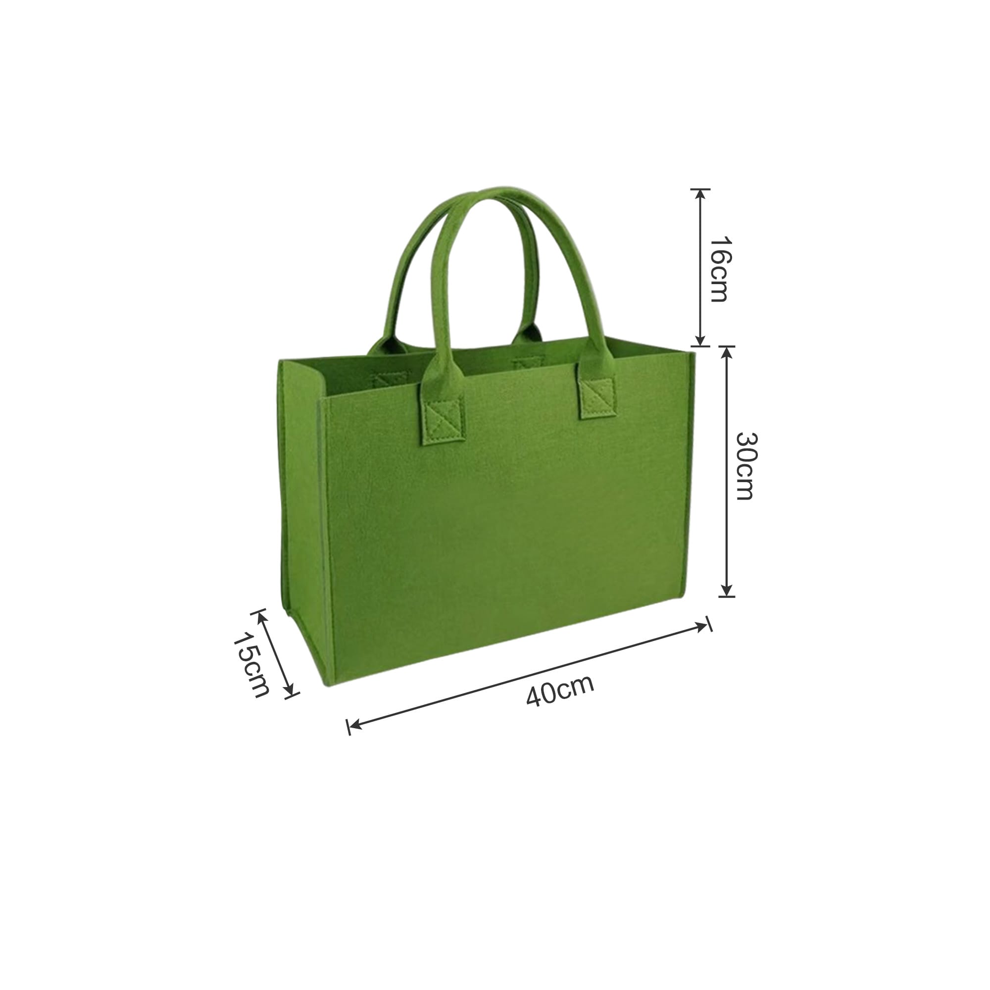 RPET Customizable Felt Tote Bag
