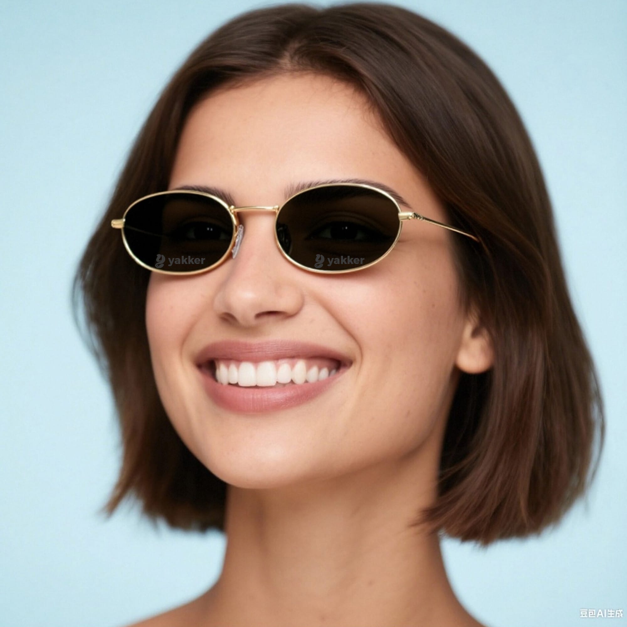 Oval Retro Sunglasses