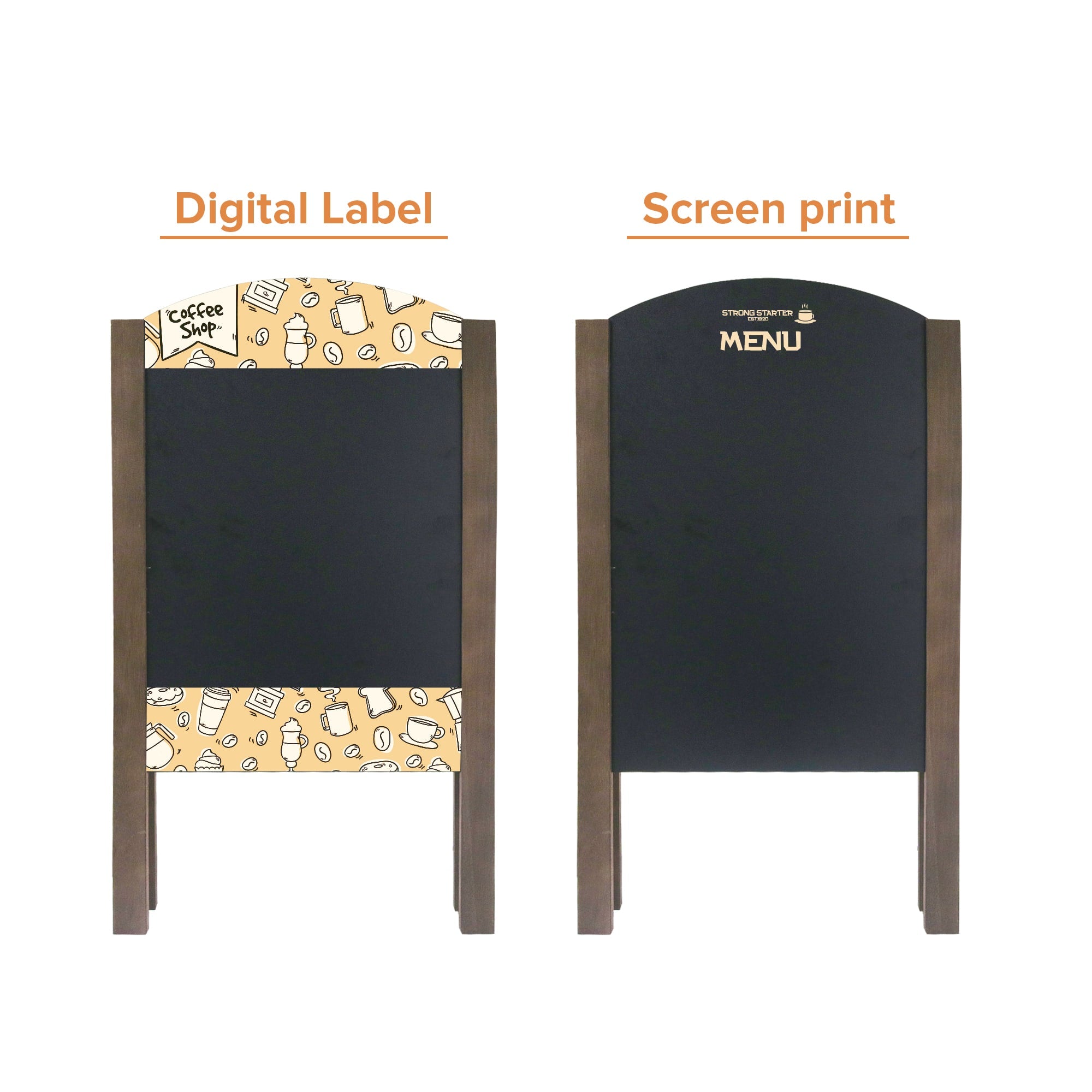 A-Frame Chalkboards