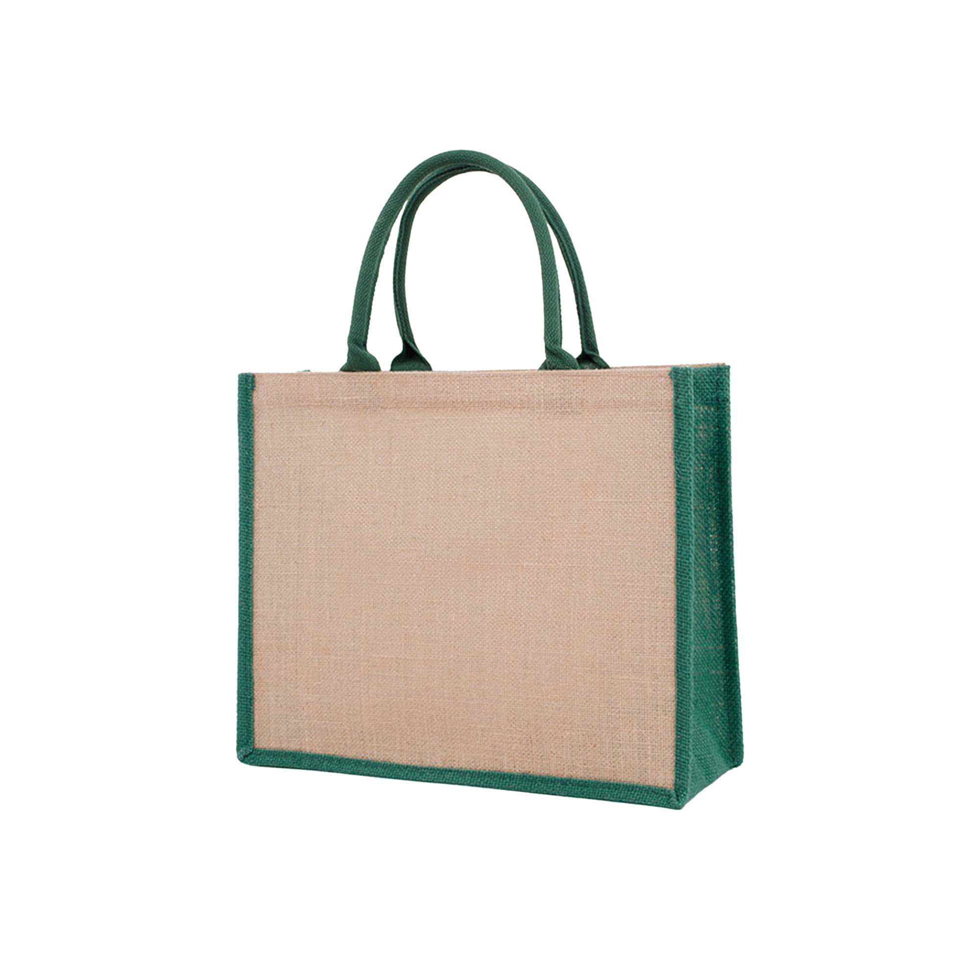 Coloured Jute Tote Bag