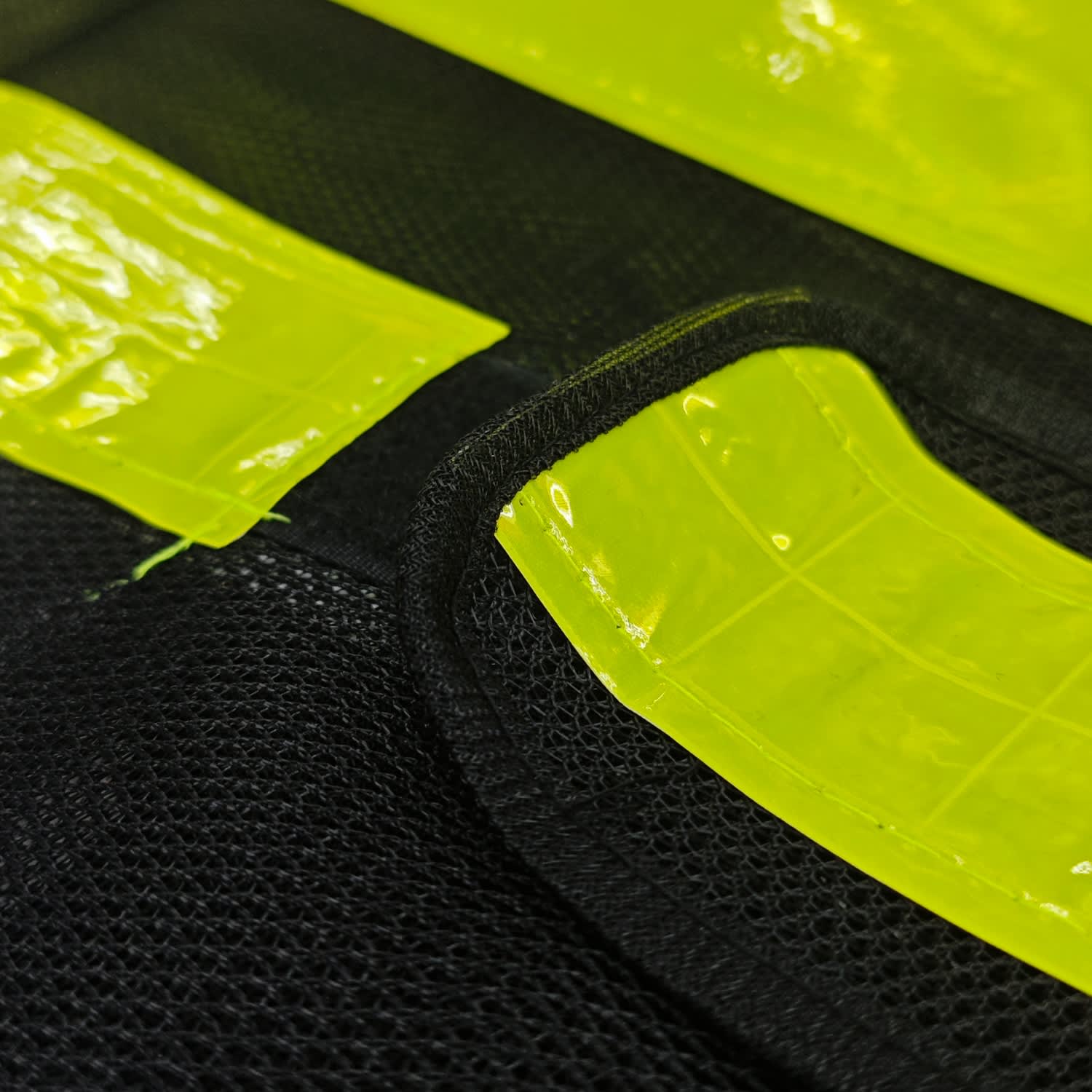 Hong Kong-Style Gourd Shape Hi-Vis Reflective Adjustable Safety Vest