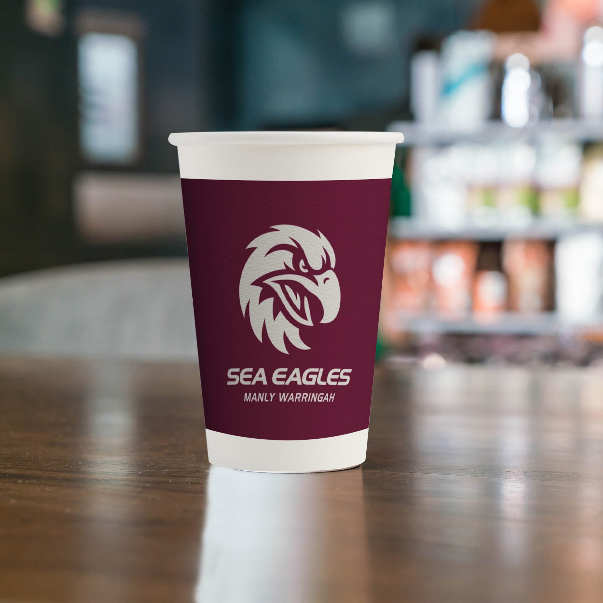 Home Compostable Aqueous Single Wall Paper Cups