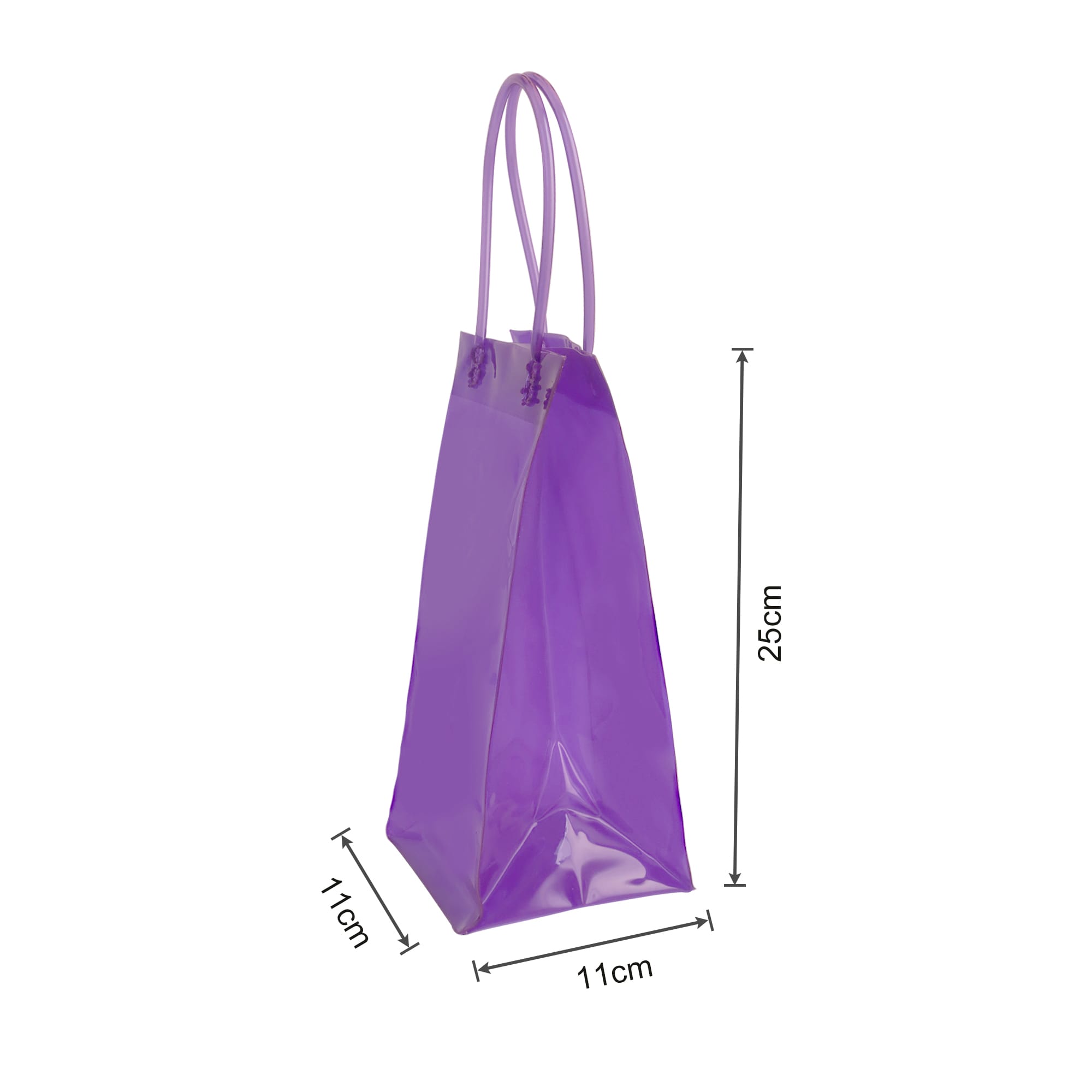 PVC Clear Wine Ice Tote Bag