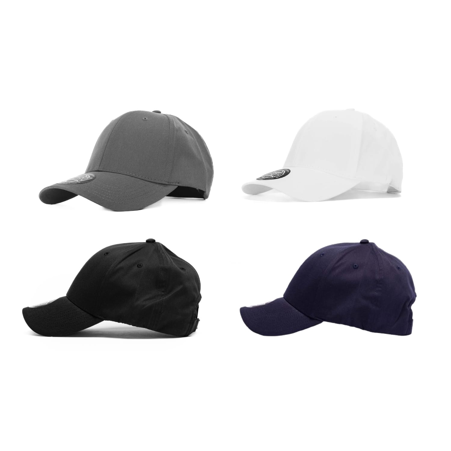 Lake 6 Panel Polyester Stretch Cap
