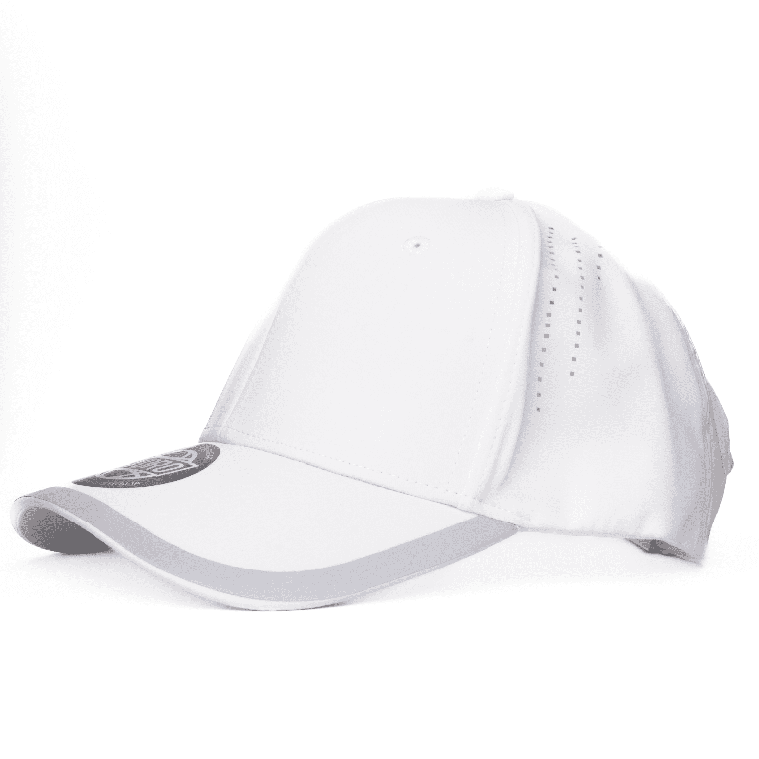 Oxford 6-Panel Cap with PU-Coated Trim