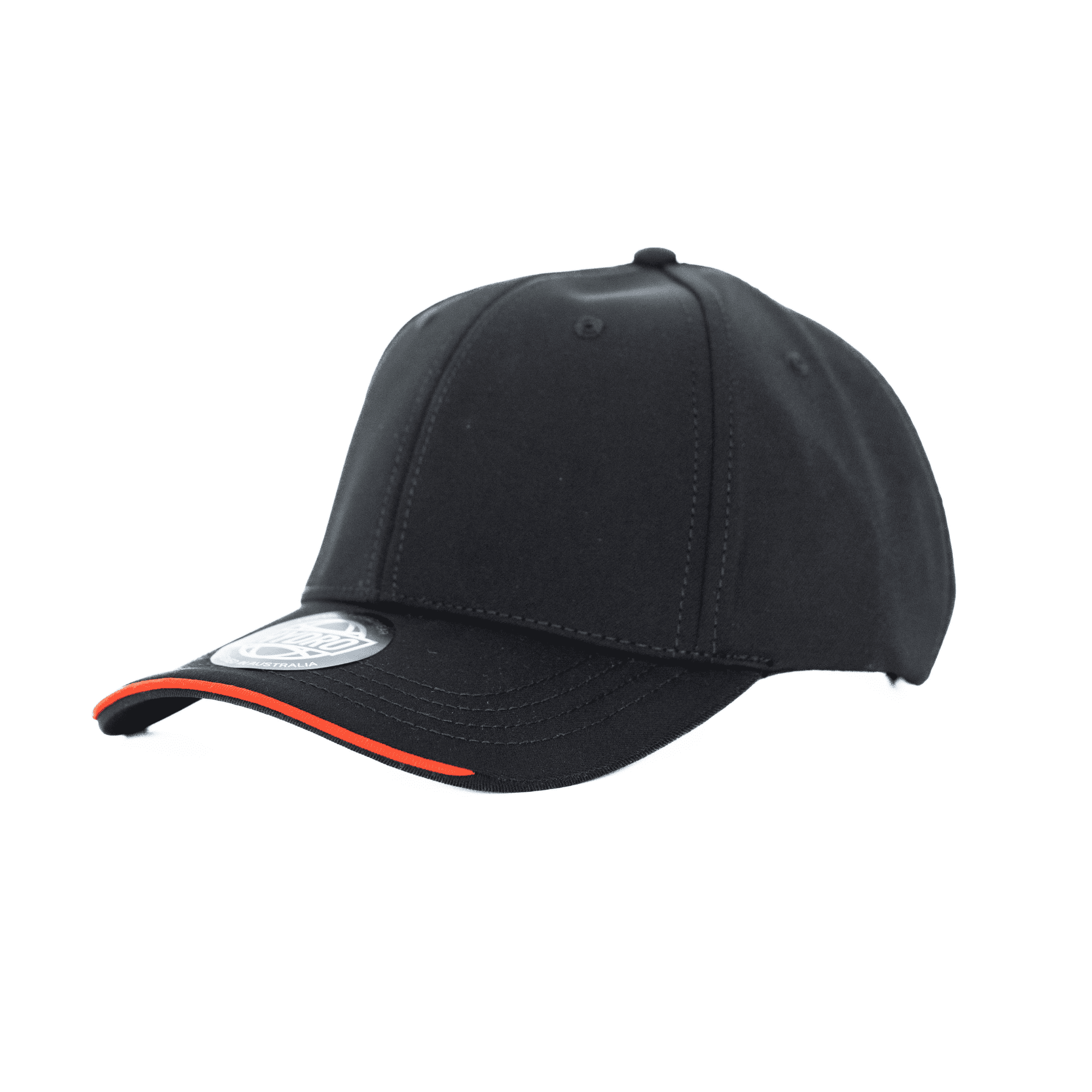 Baker 6-Panel Cap with Cotton Twill Contrast Piping