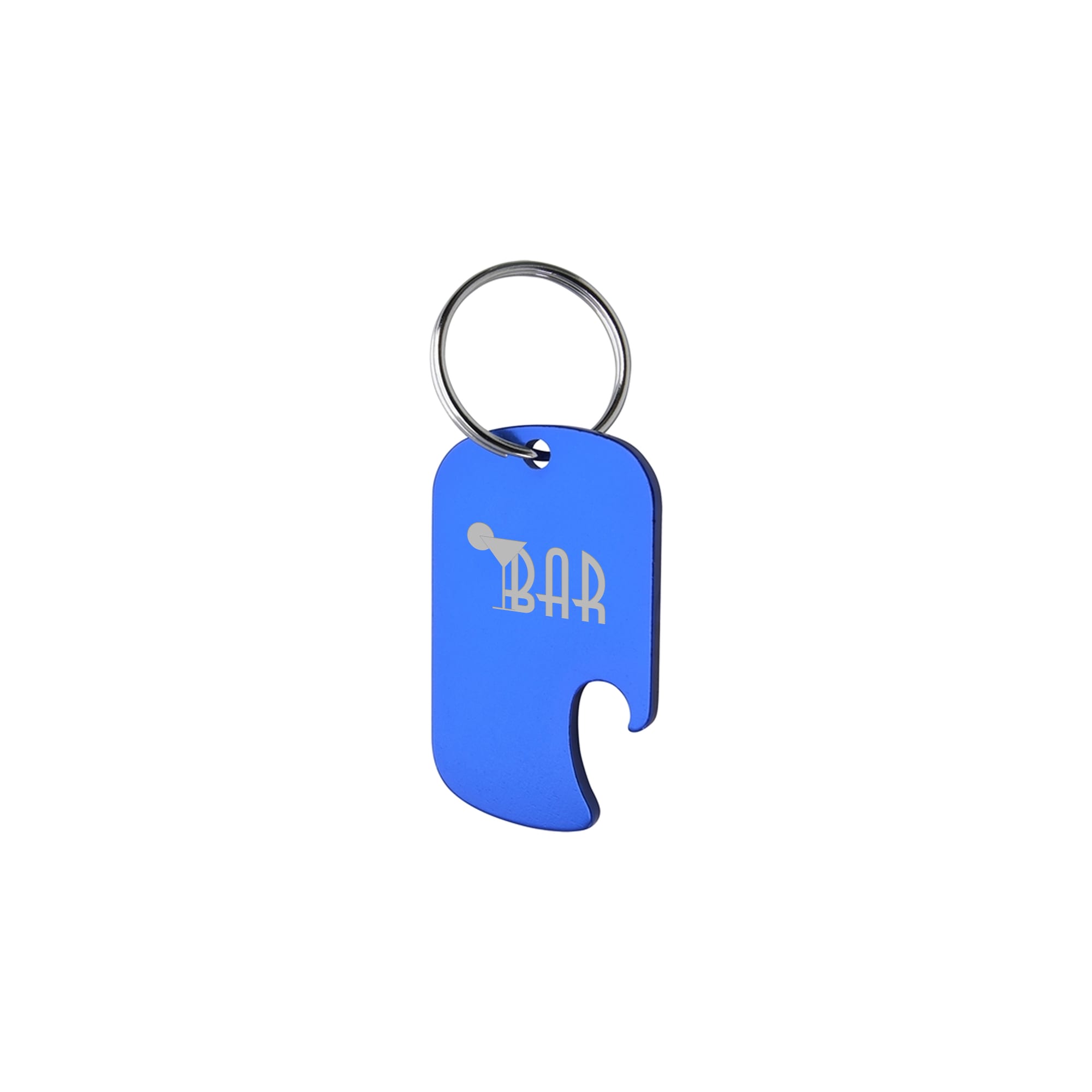 Dog Tag Bottle Opener Keyring