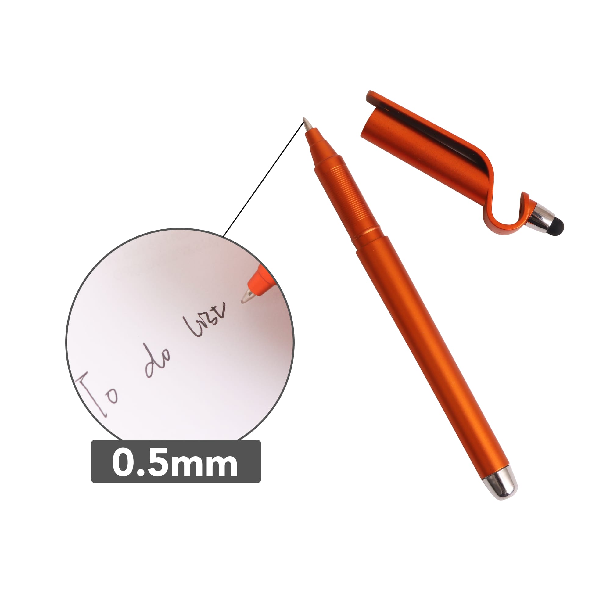 Stylus Ball Pen with Mobile Holder