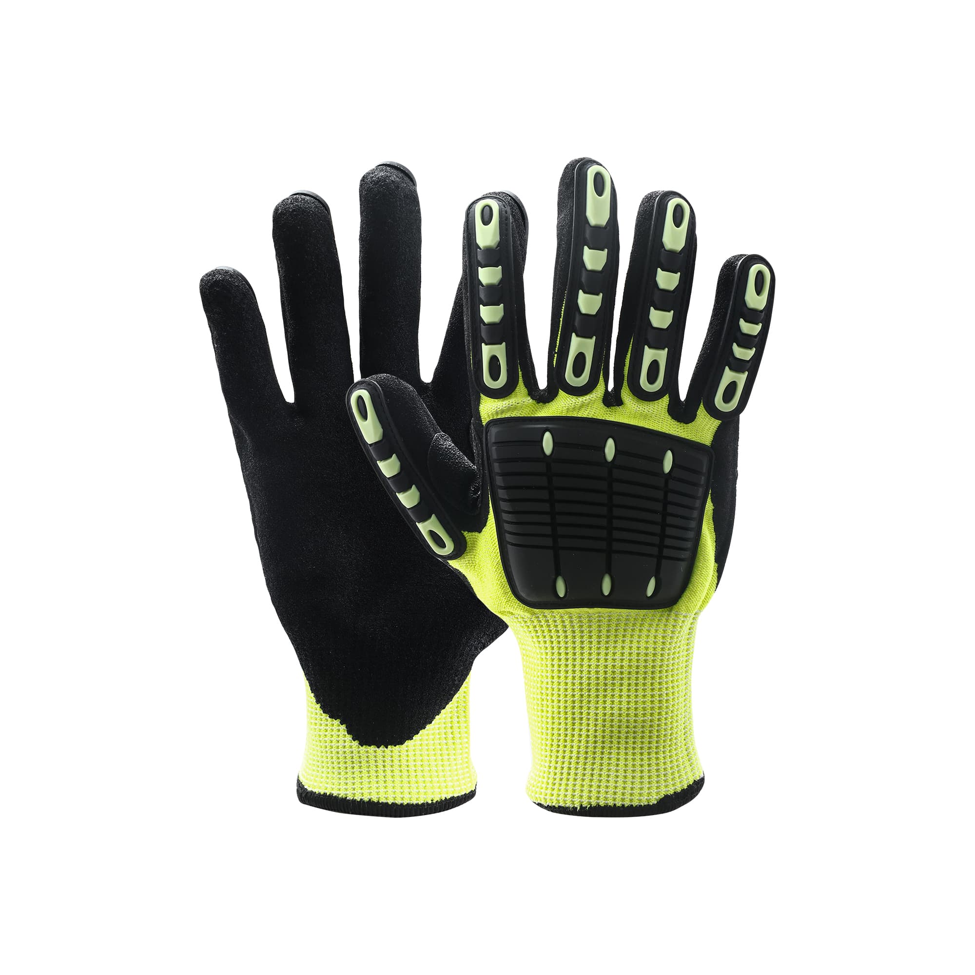 Heavy Duty Safety Work Gloves With Reinforced Thumb Web