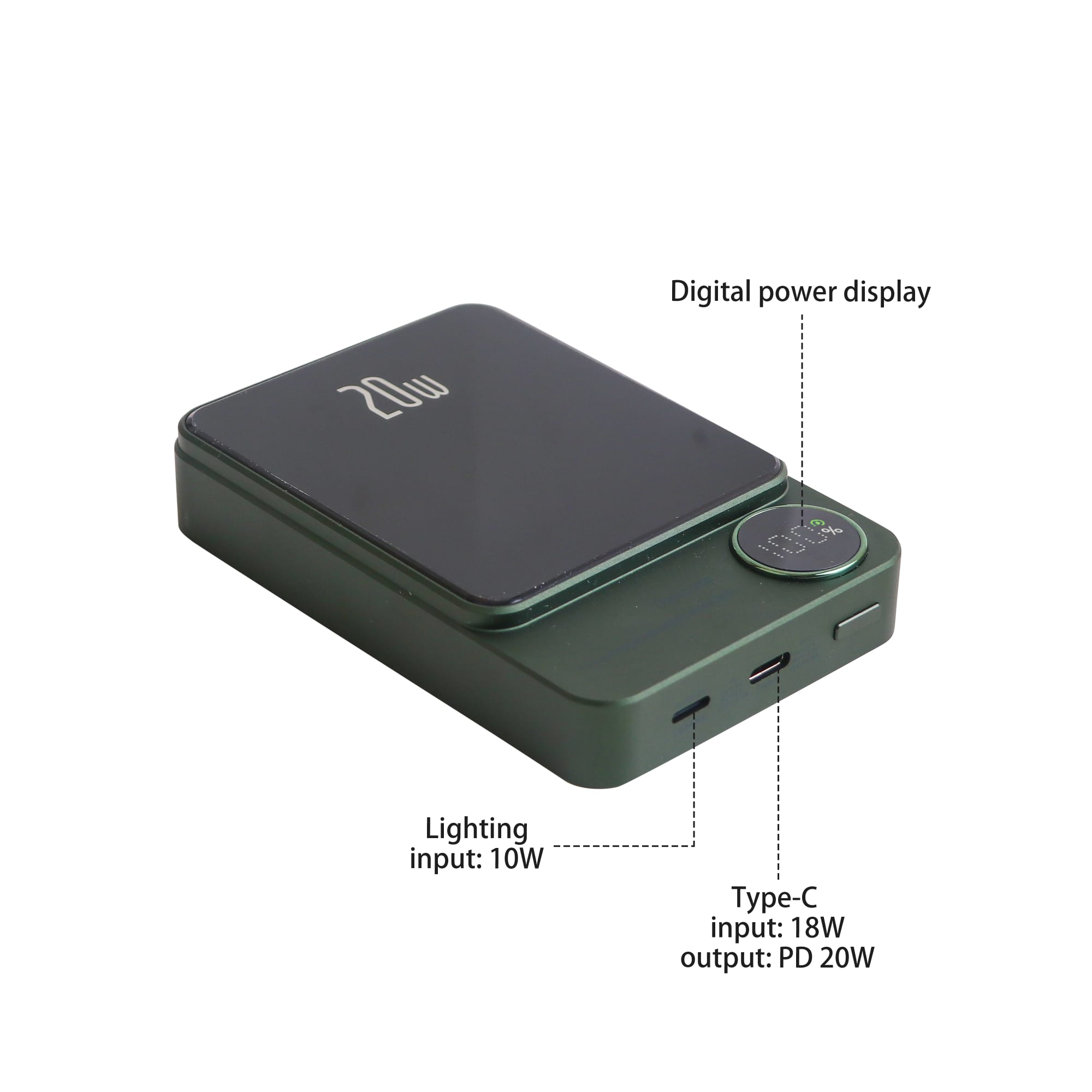 10000mAh Magnetic Wireless Power Bank