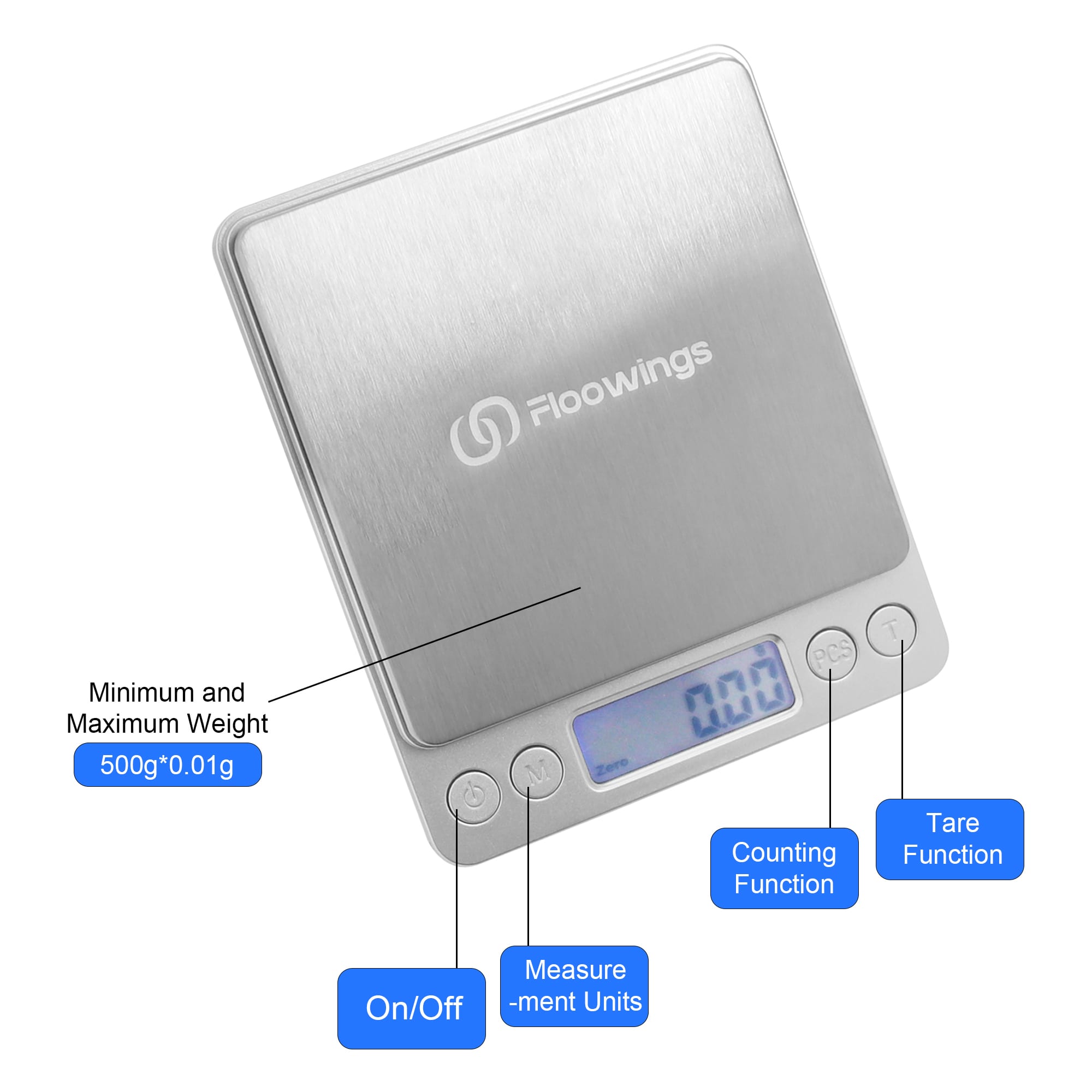 Rechargeable Kitchen Scale