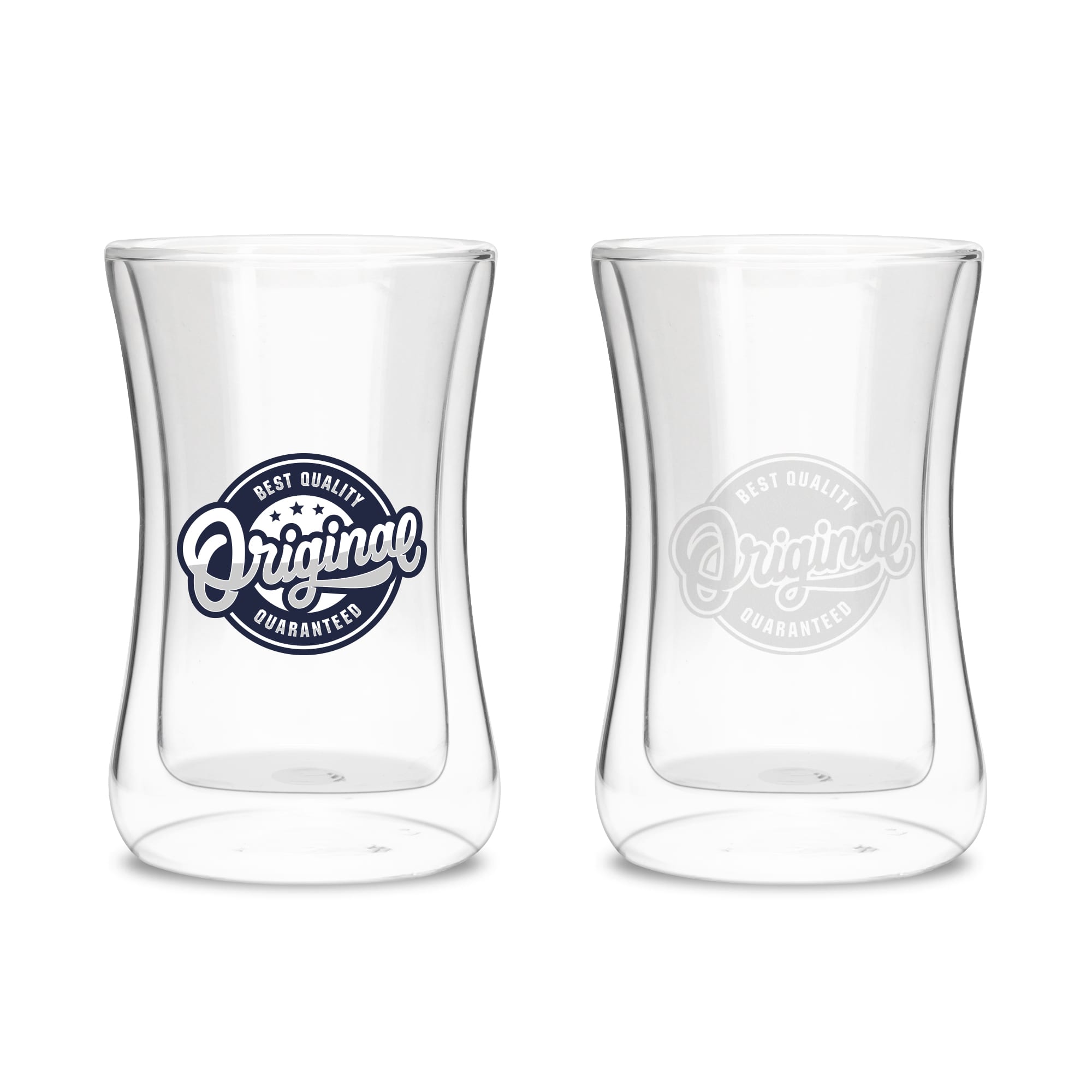 Waistline Double Wall Glass