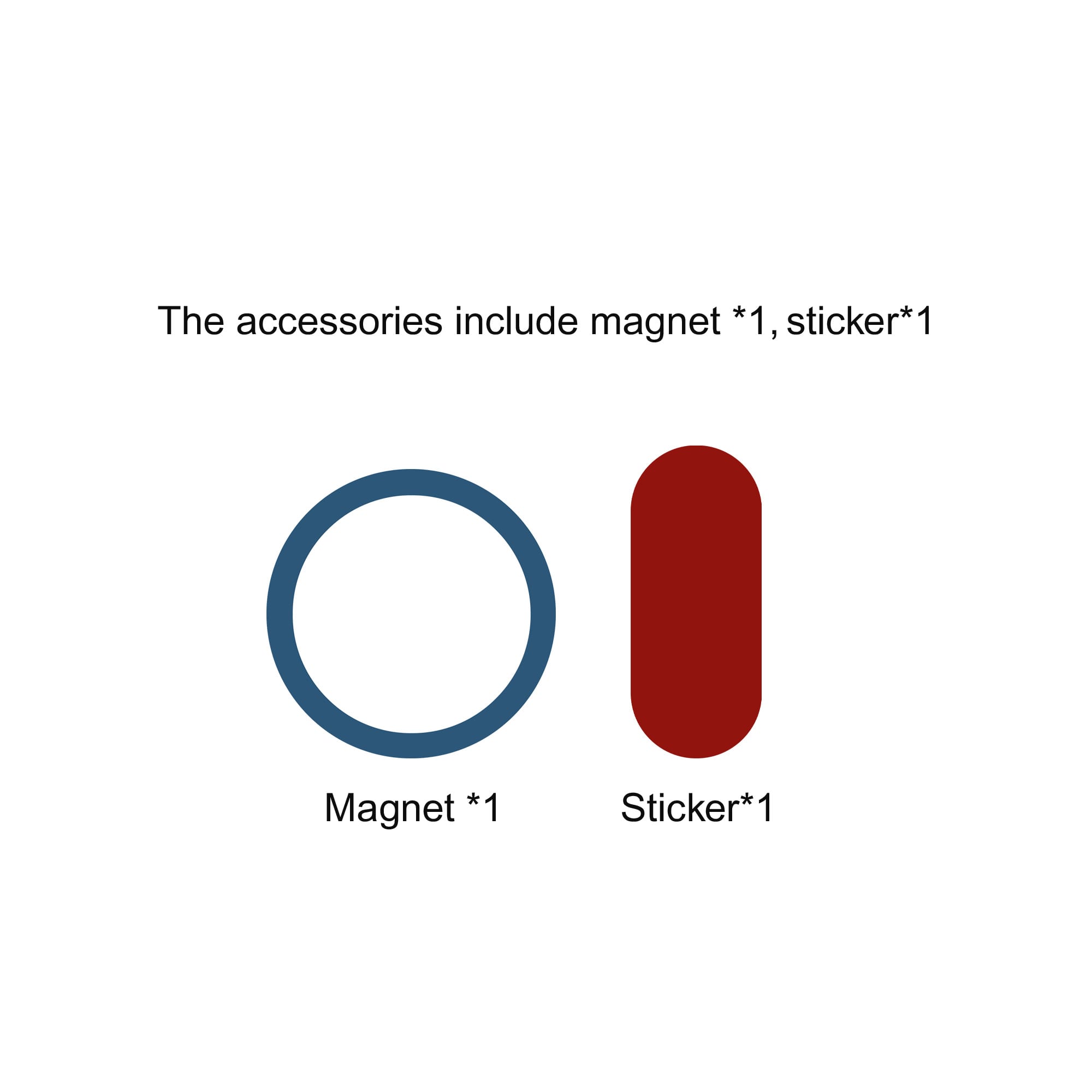Alu Magnetic Phone Holder for Laptop