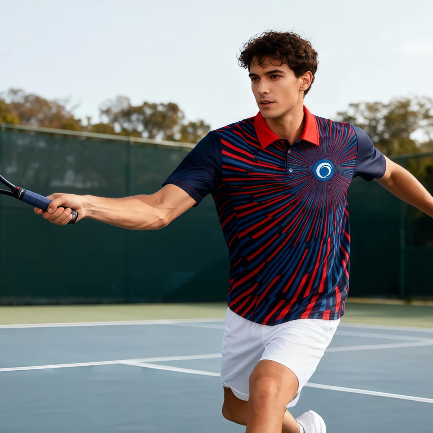 100% Polyester Sublimated Basic POLO