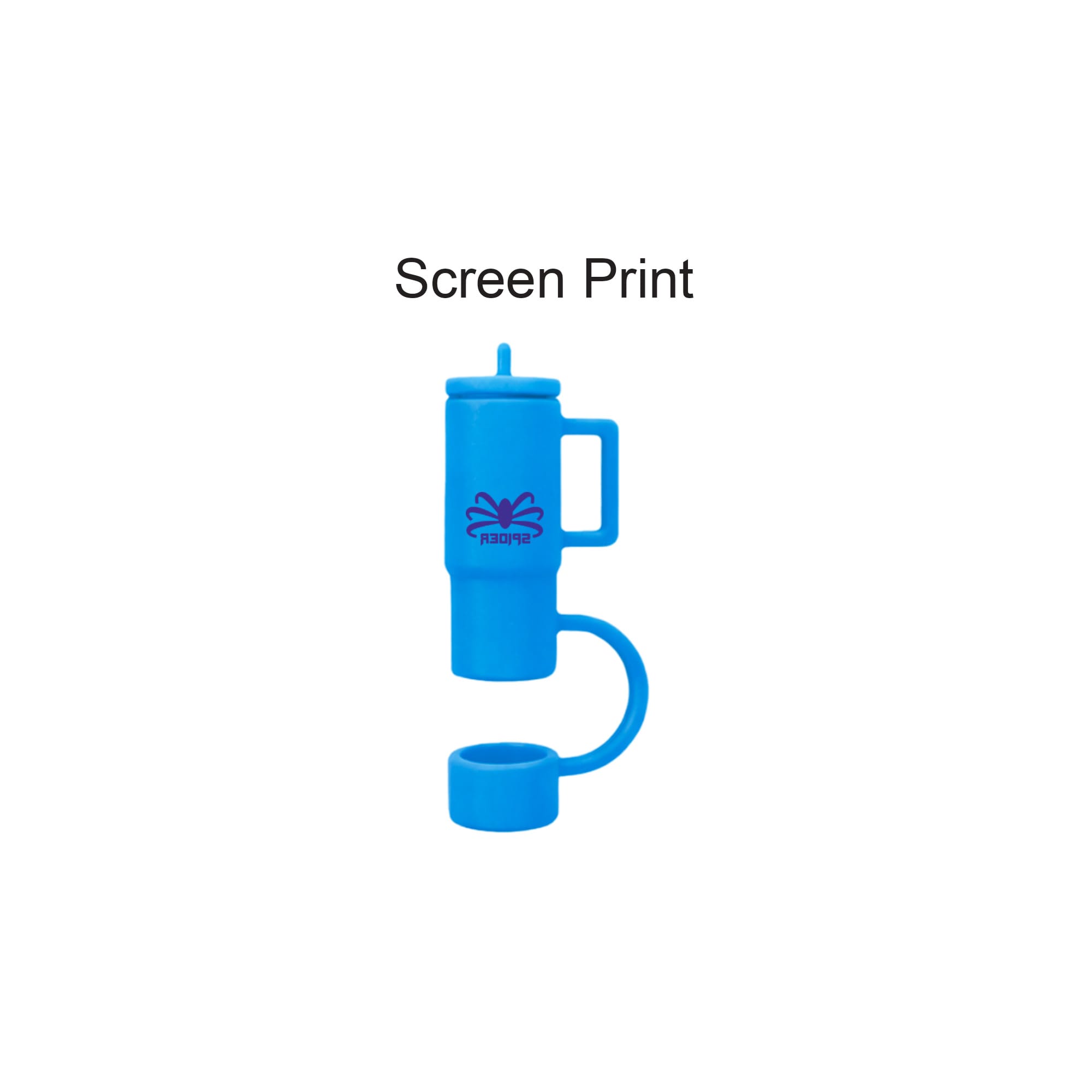 Cup Shaped Silicone Straw Cover
