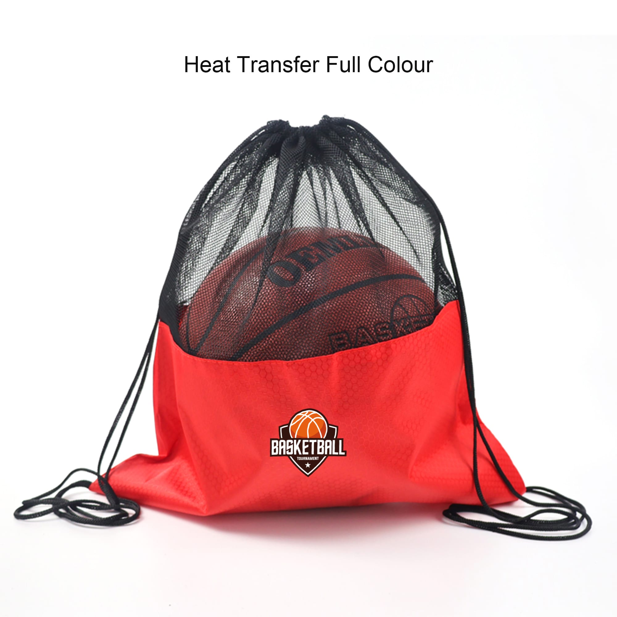 Drawstring Mesh Backpack