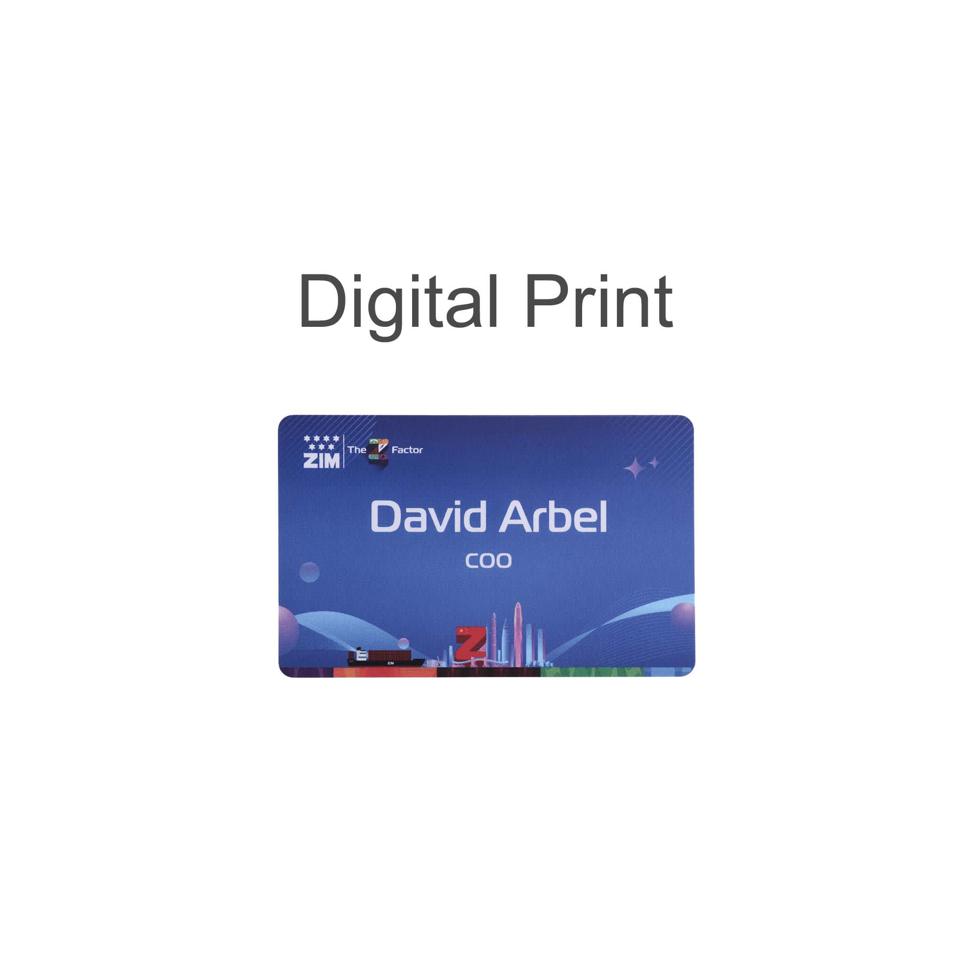 Custom PVC Name Badge