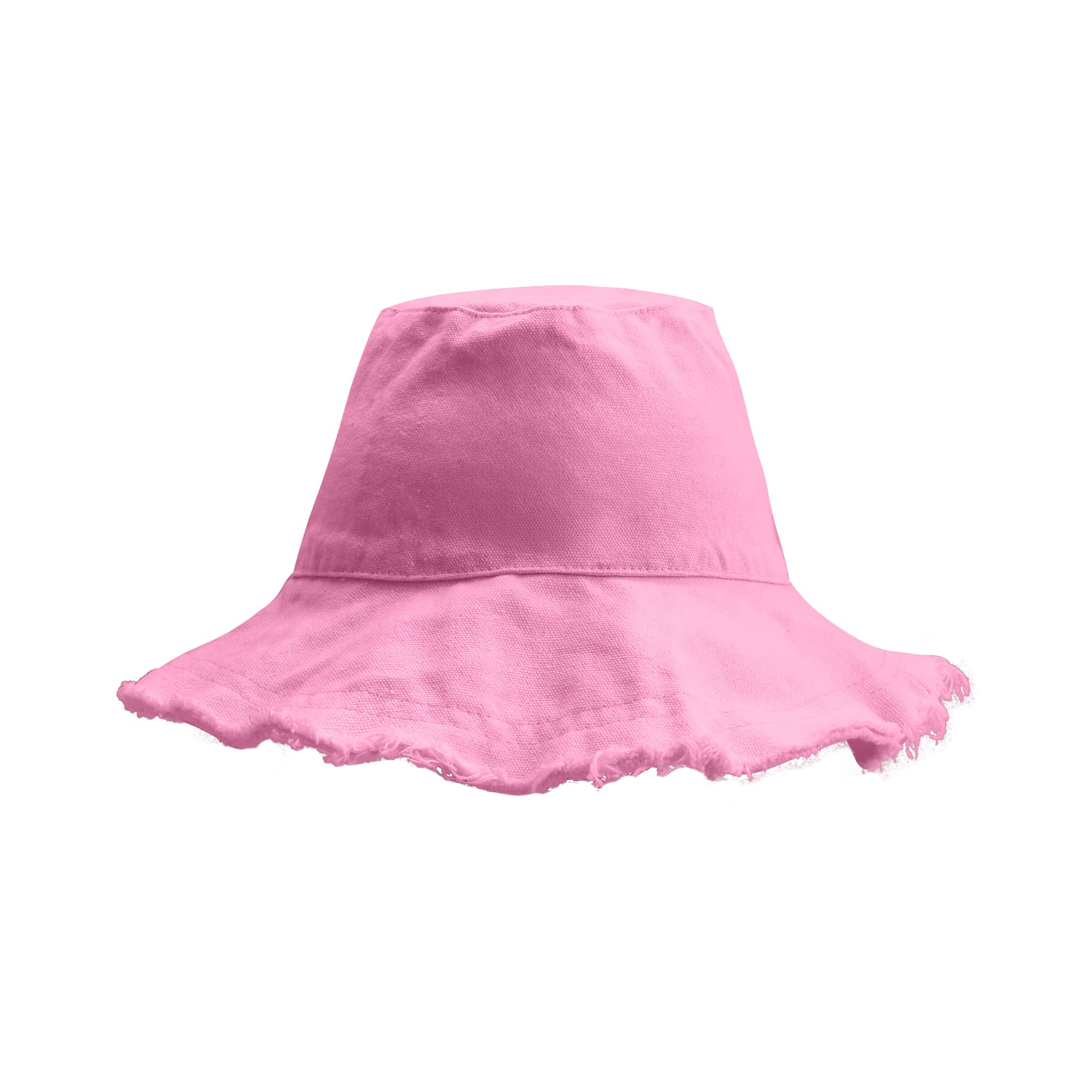 Raw Edge Bucket Hat