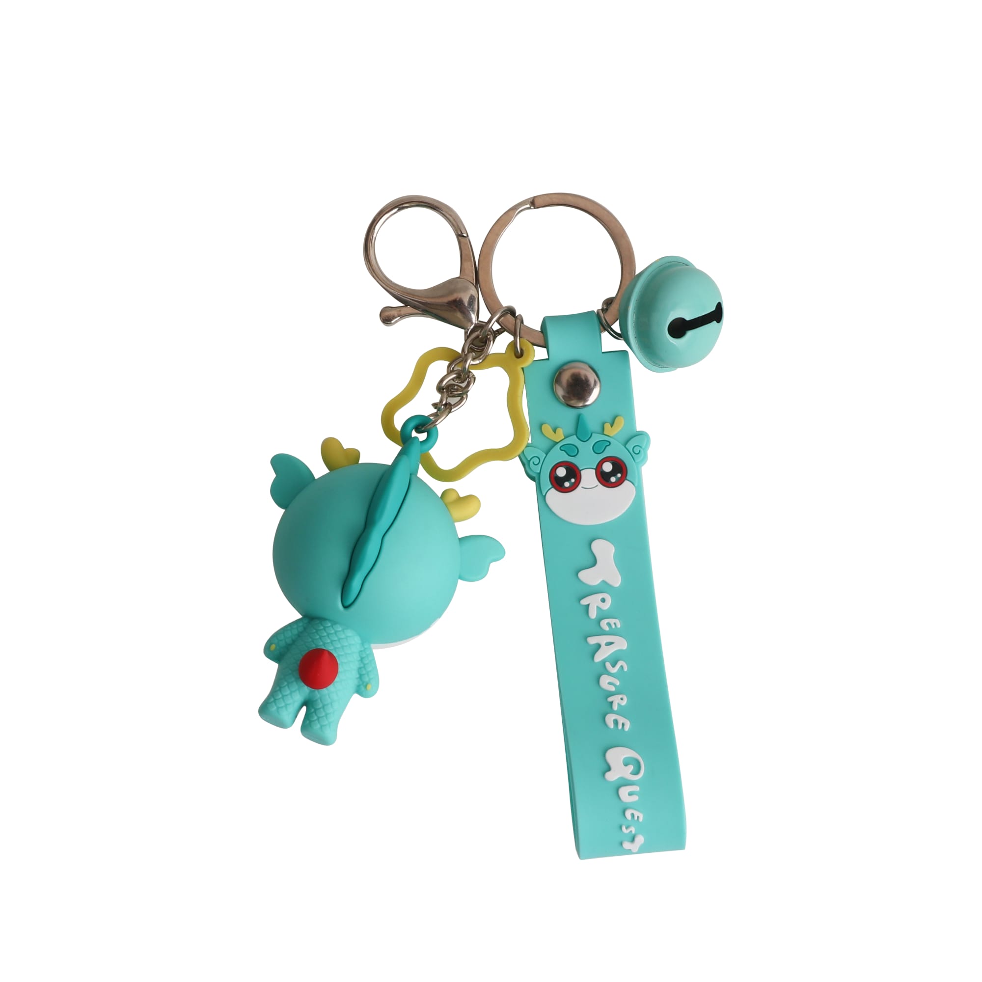 Custom Shaped PVC Keyring