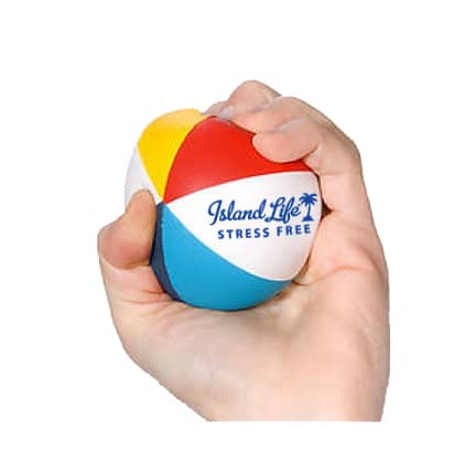 Colorfull Beach Ball Shape Stress Reliever