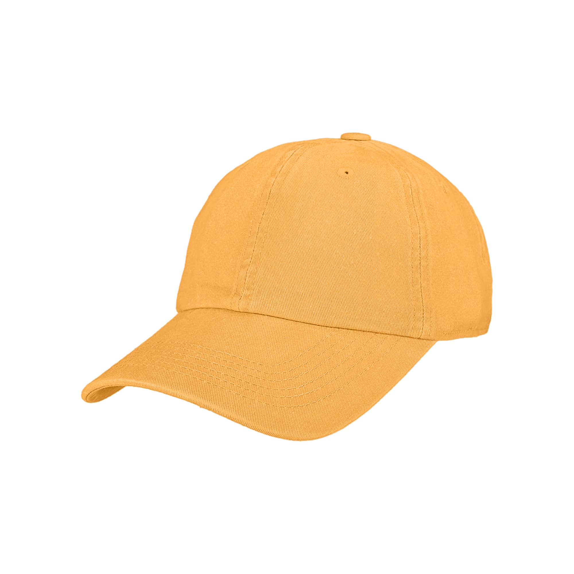6 Panel Premium Washed Cotton Baseball Cap