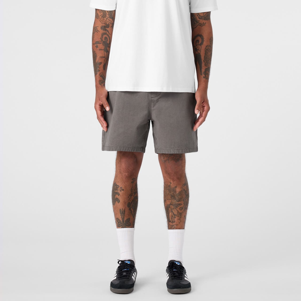 Faded Walk Shorts 18"