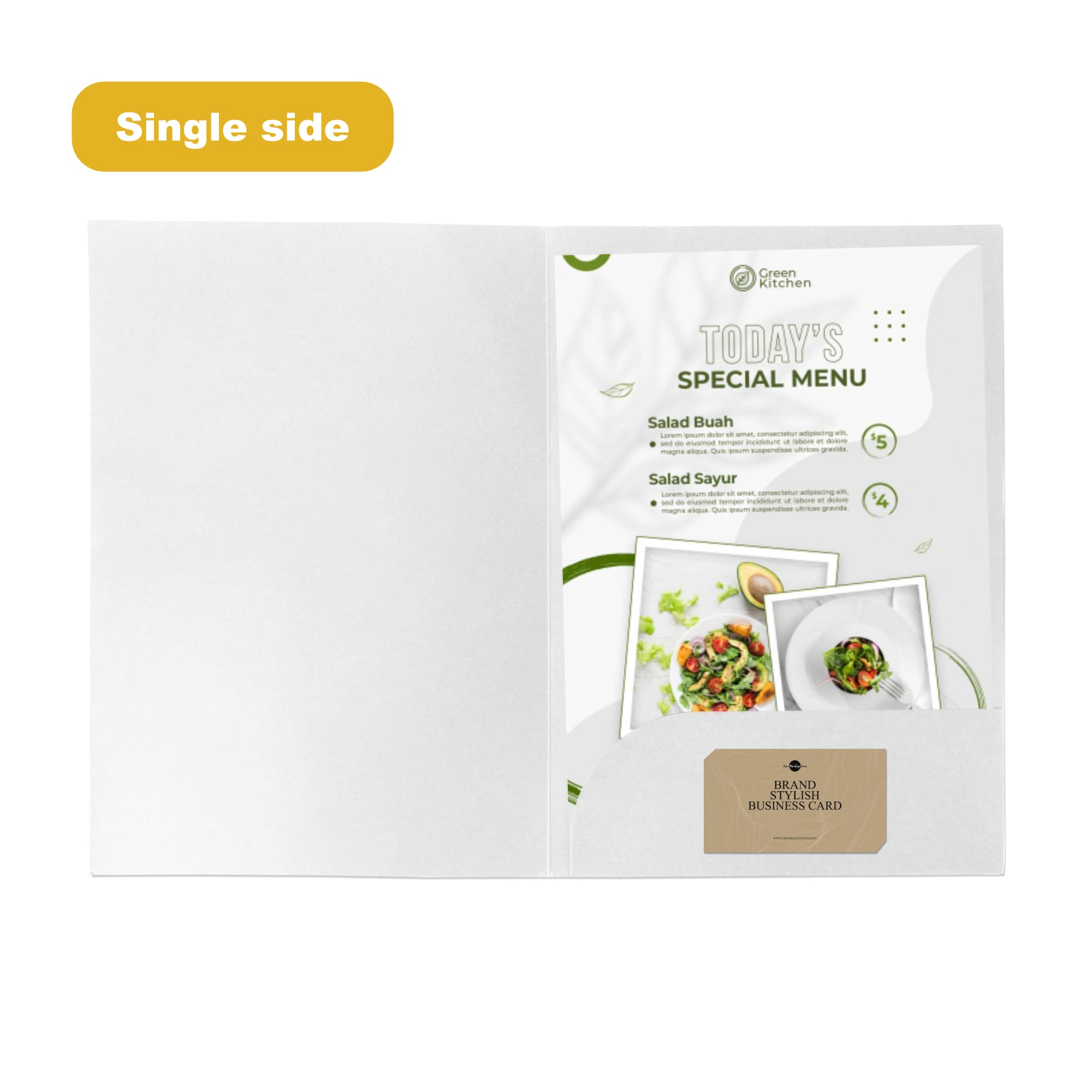 A4 Full Colour Presentation Folder