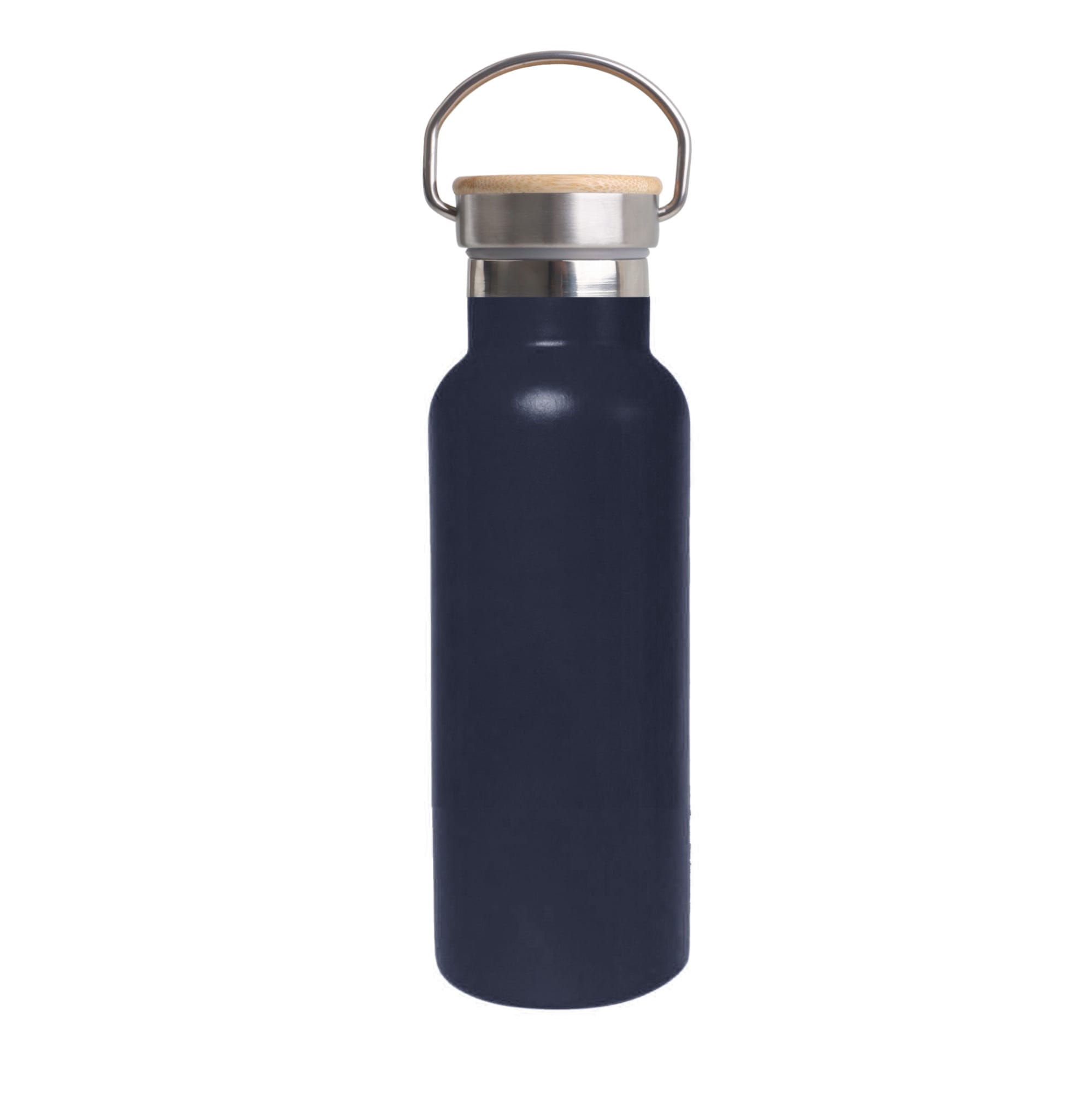 500ml Double Wall Vacuum Bottle with Bamboo Lid