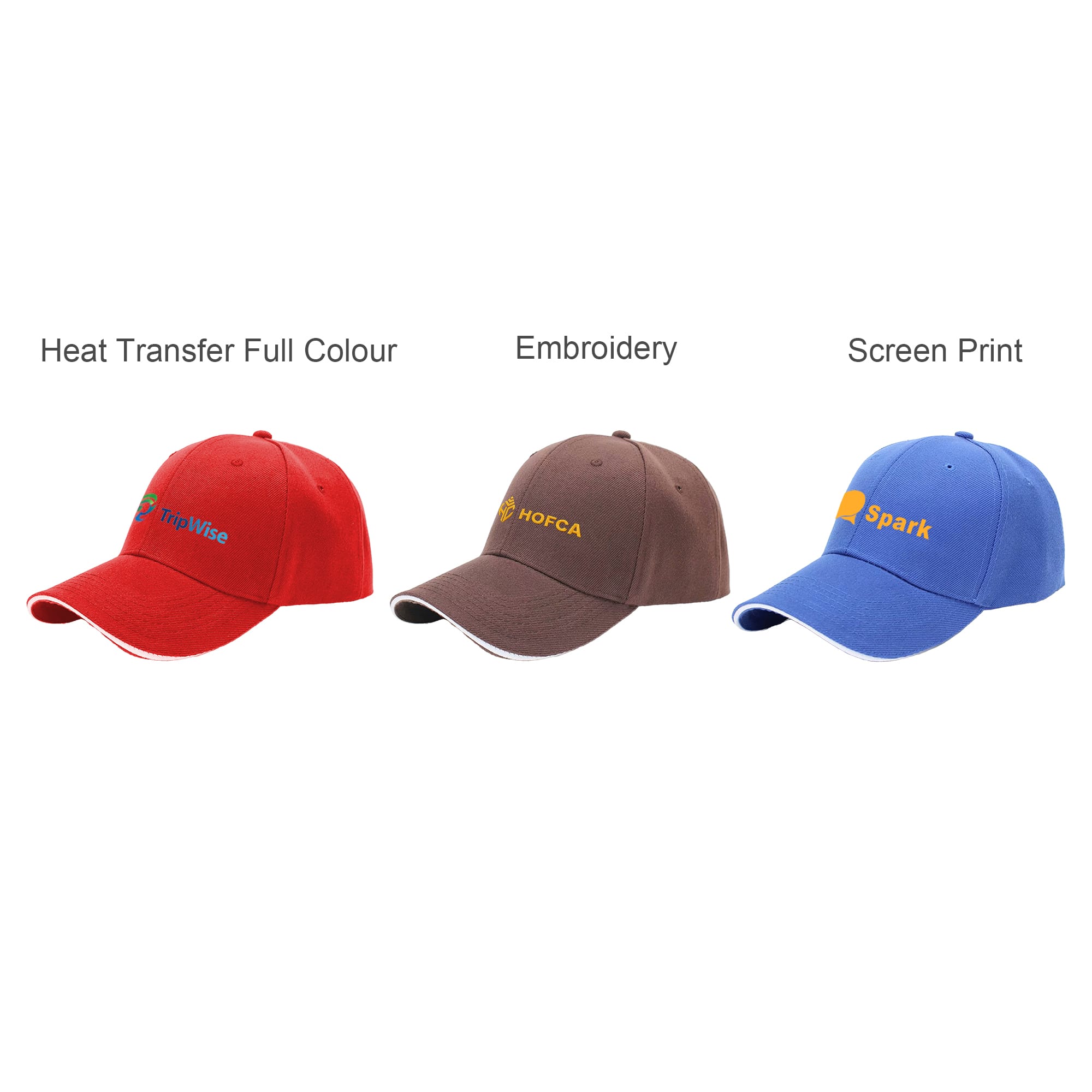 Sandwich Peak Cap - 6 Panel
