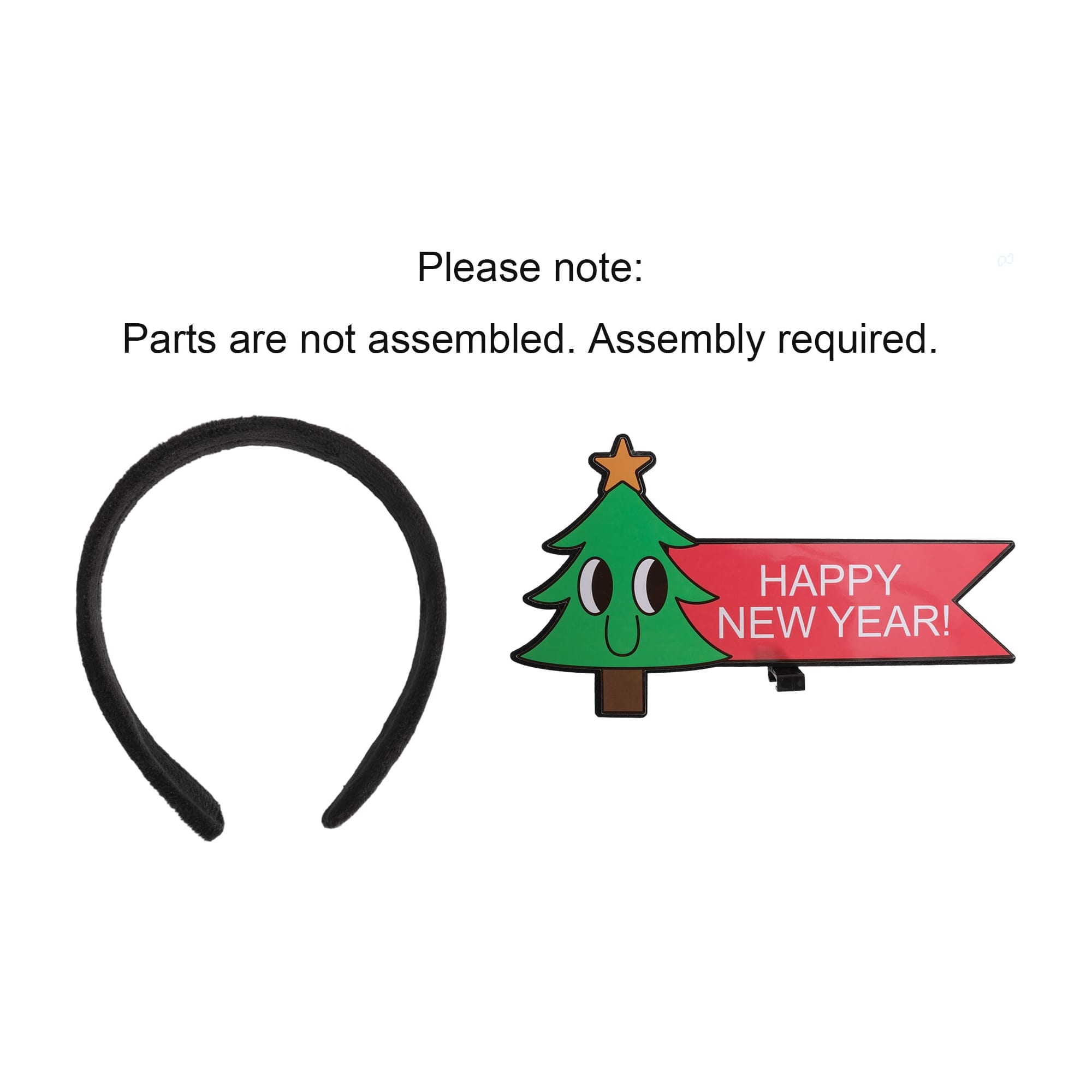 Glossy Coated Topper Headband