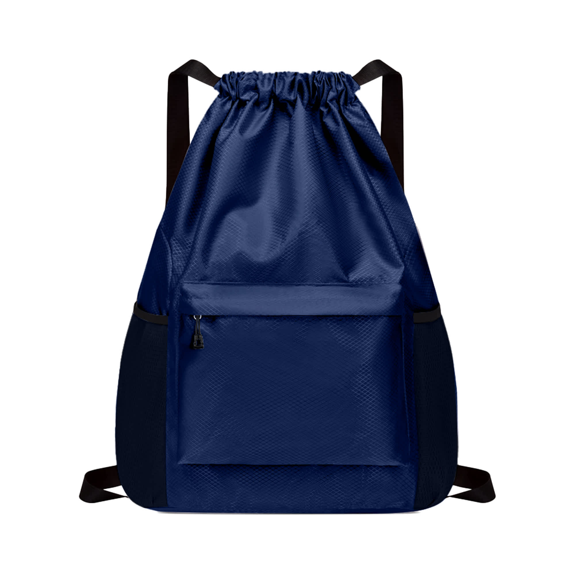 Multi-Pocket Drawstring Backpack